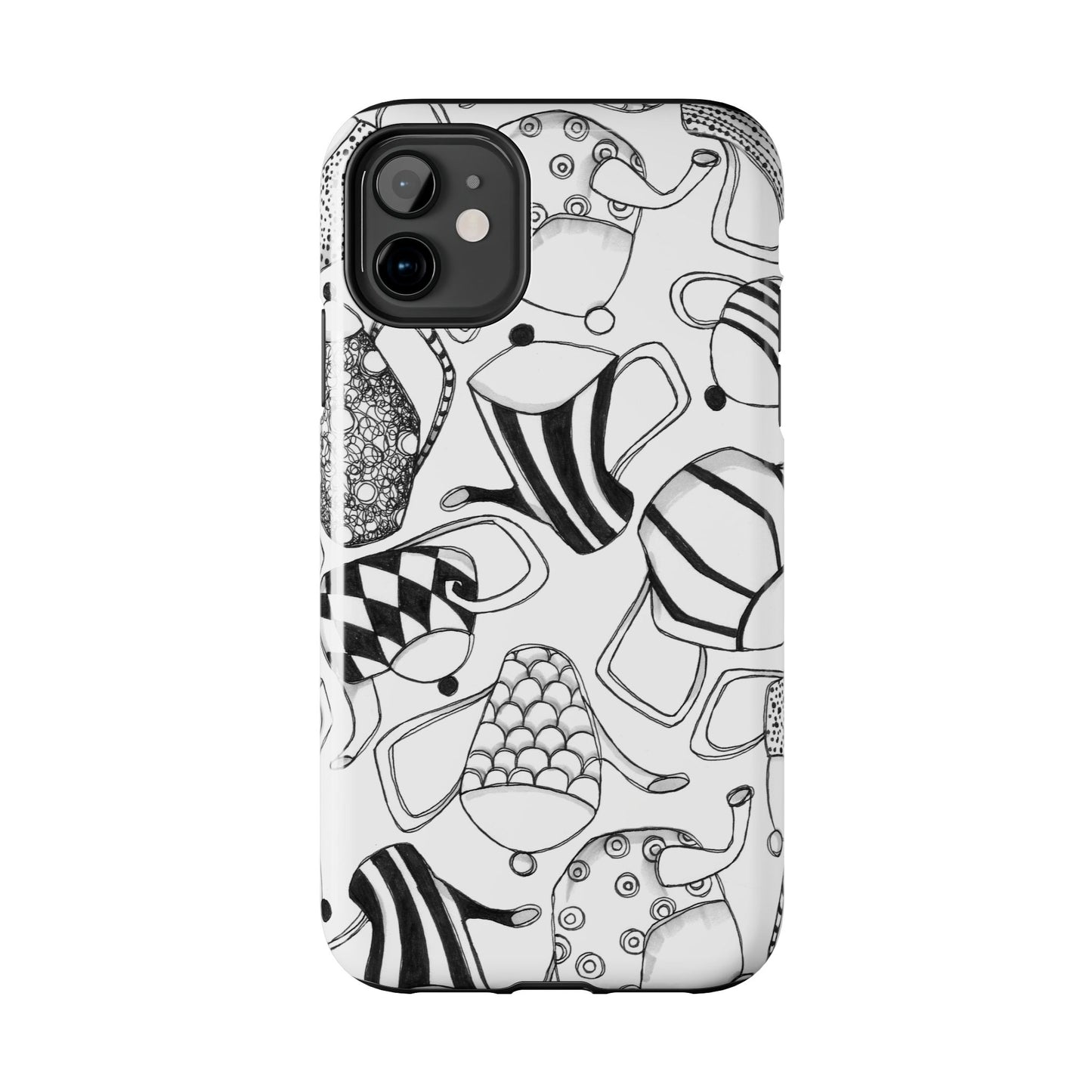 Coffee, Tea Anyone? White Phone Case