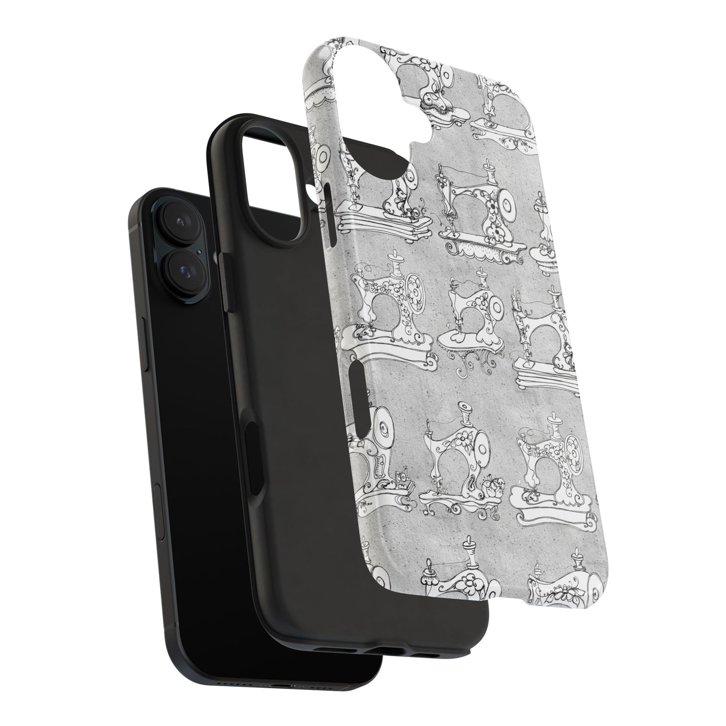 Machination Silver Phone Case