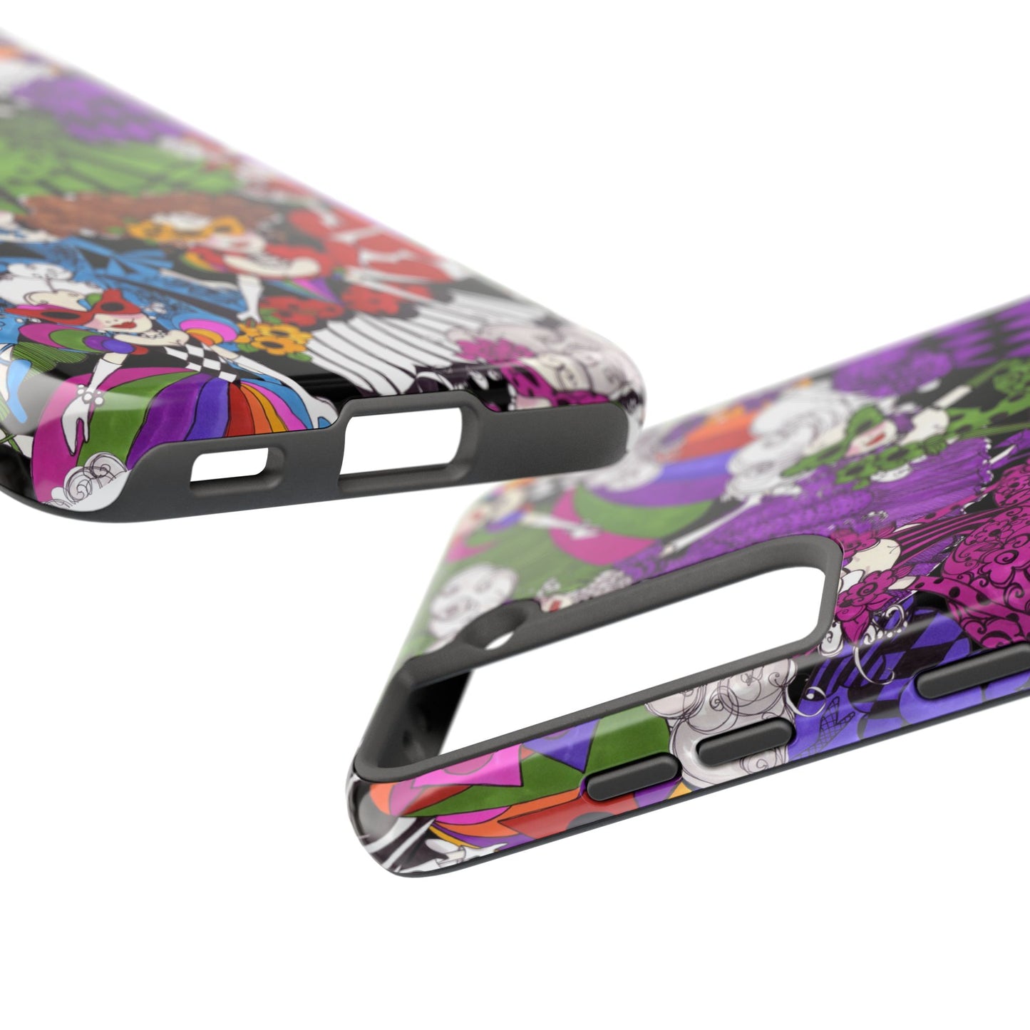 Crowded Dance Floor Black Phone Case