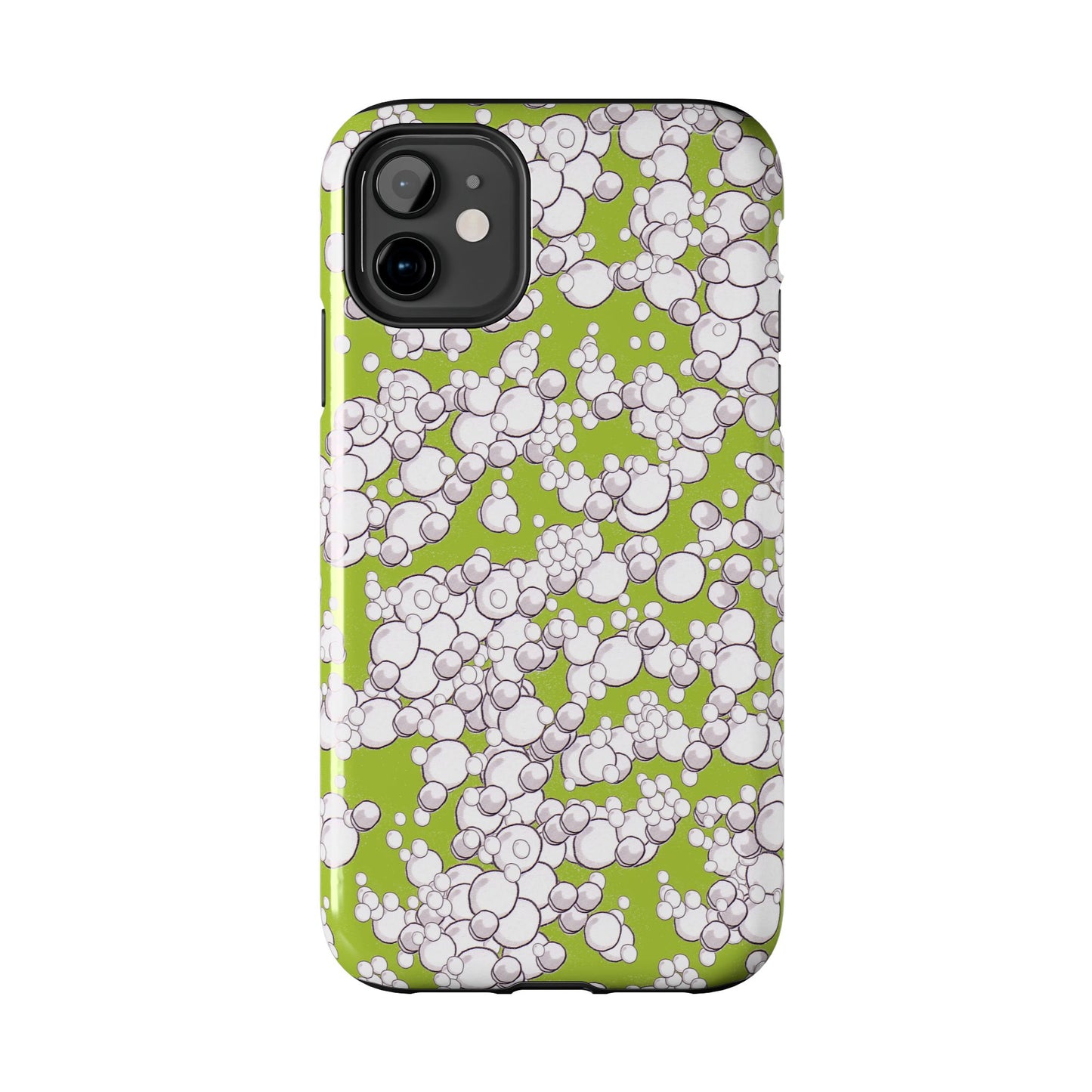 Bubble Dots Green Phone Case