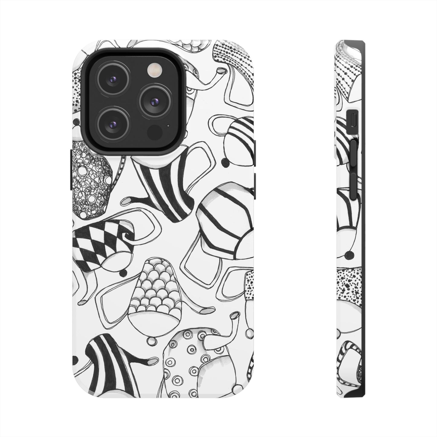 Coffee, Tea Anyone? White Phone Case