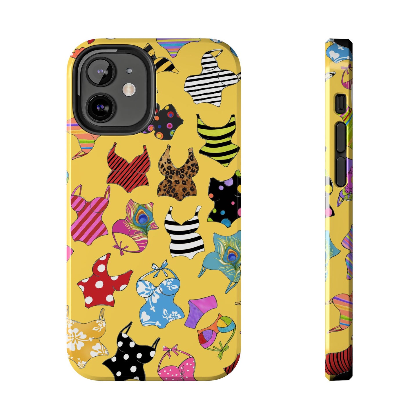 Assorted Suits Yellow Phone Case