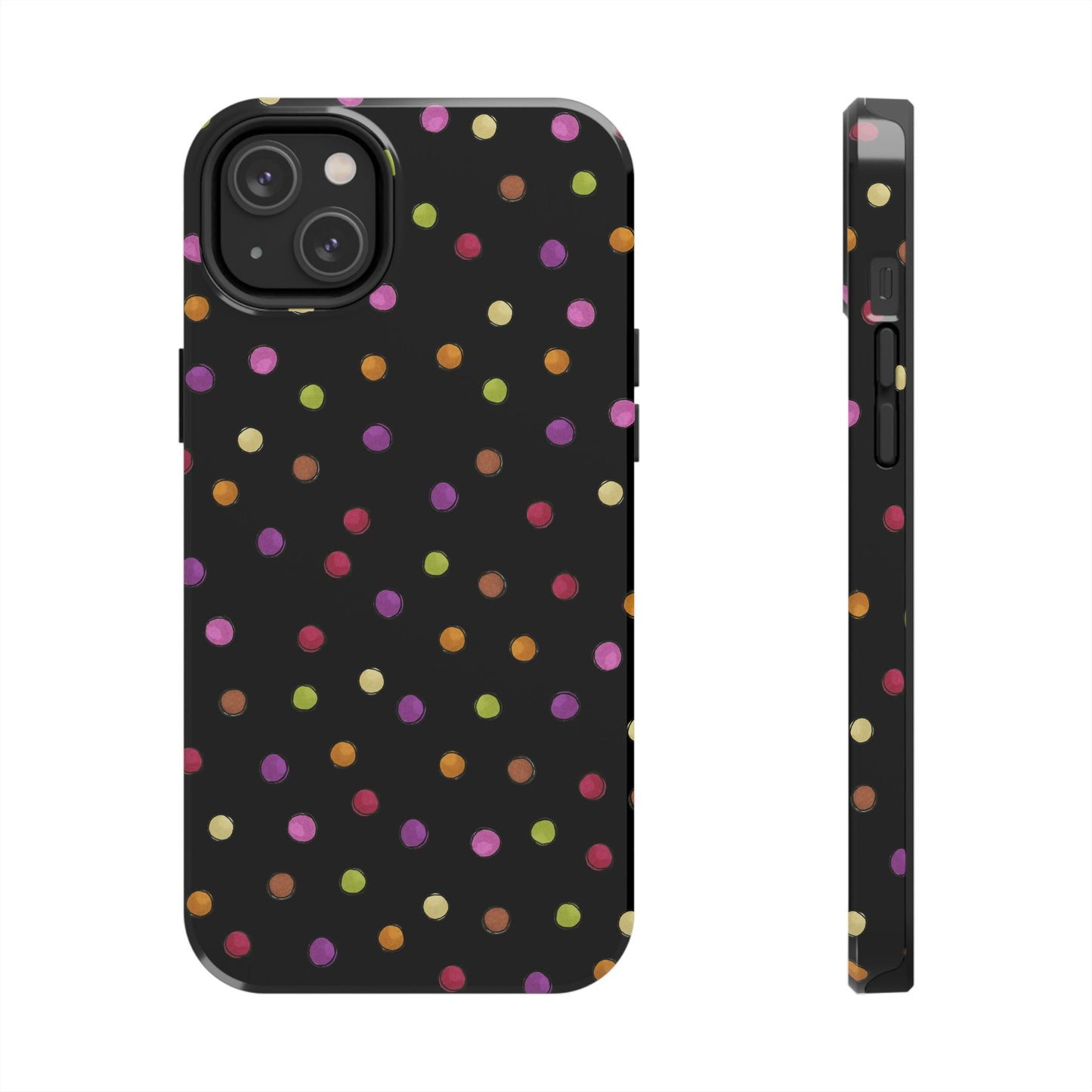 Tea Dot Black Phone Case