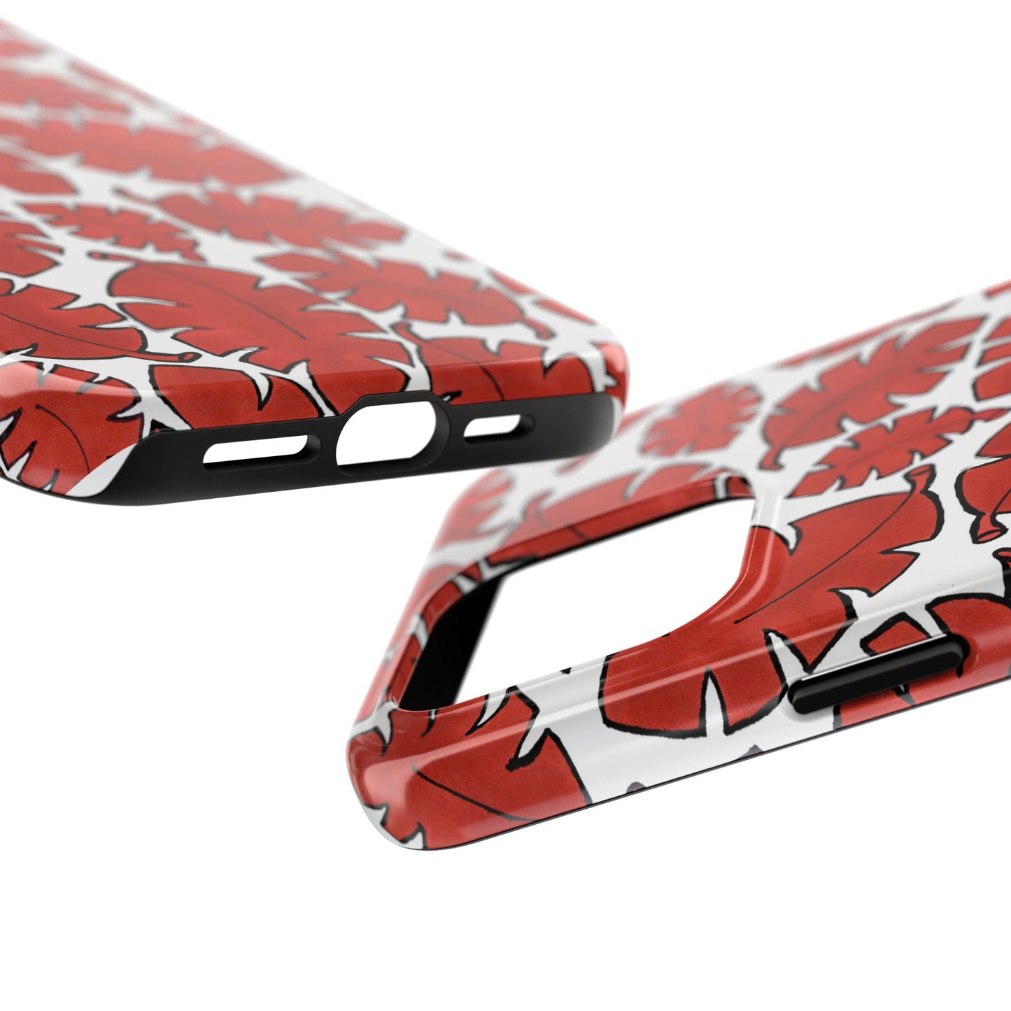 Red Bananas White Phone Case