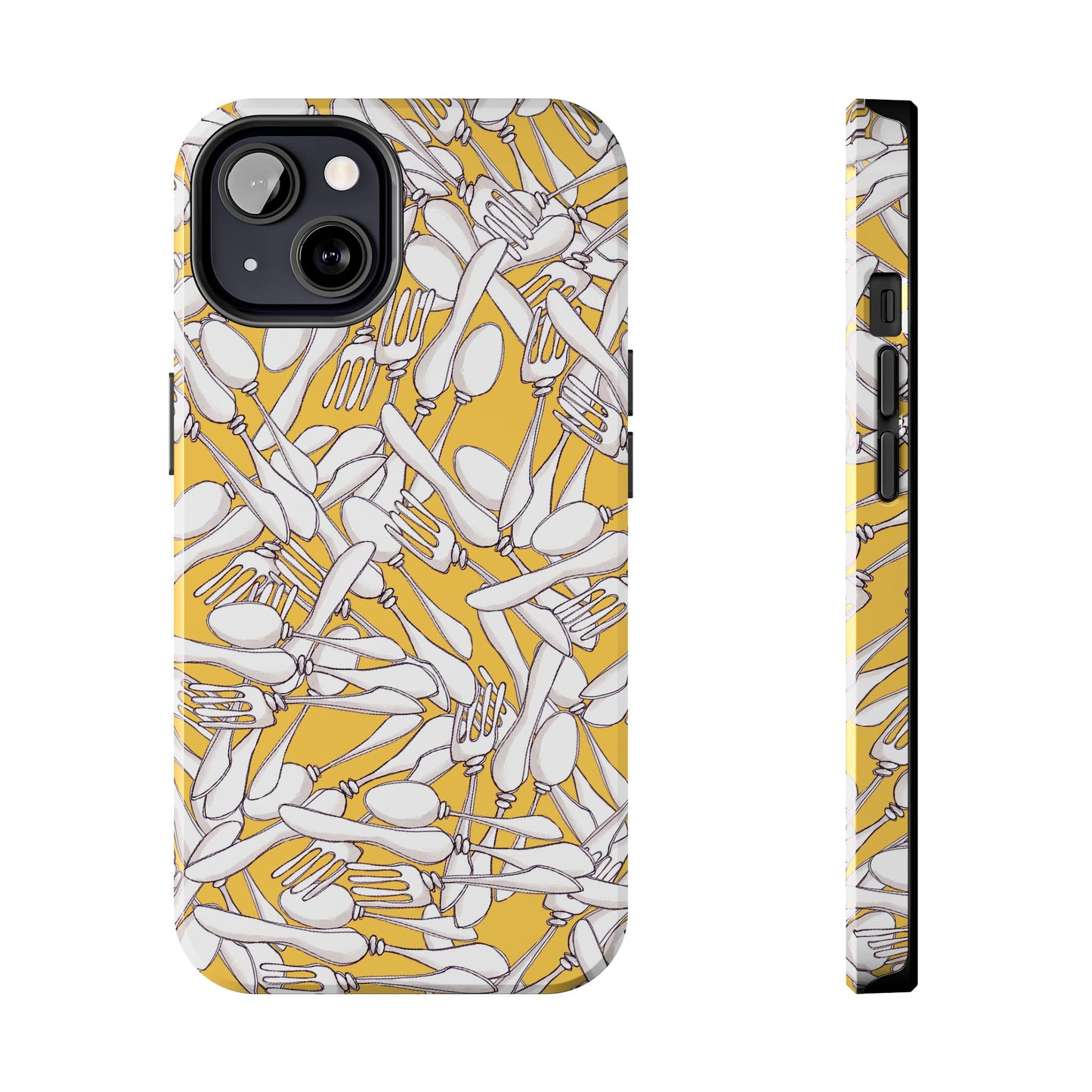Silverware Wars Yellow Phone Case