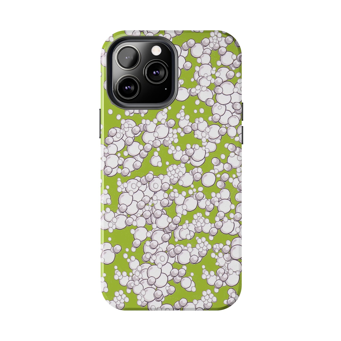 Bubble Dots Green Phone Case