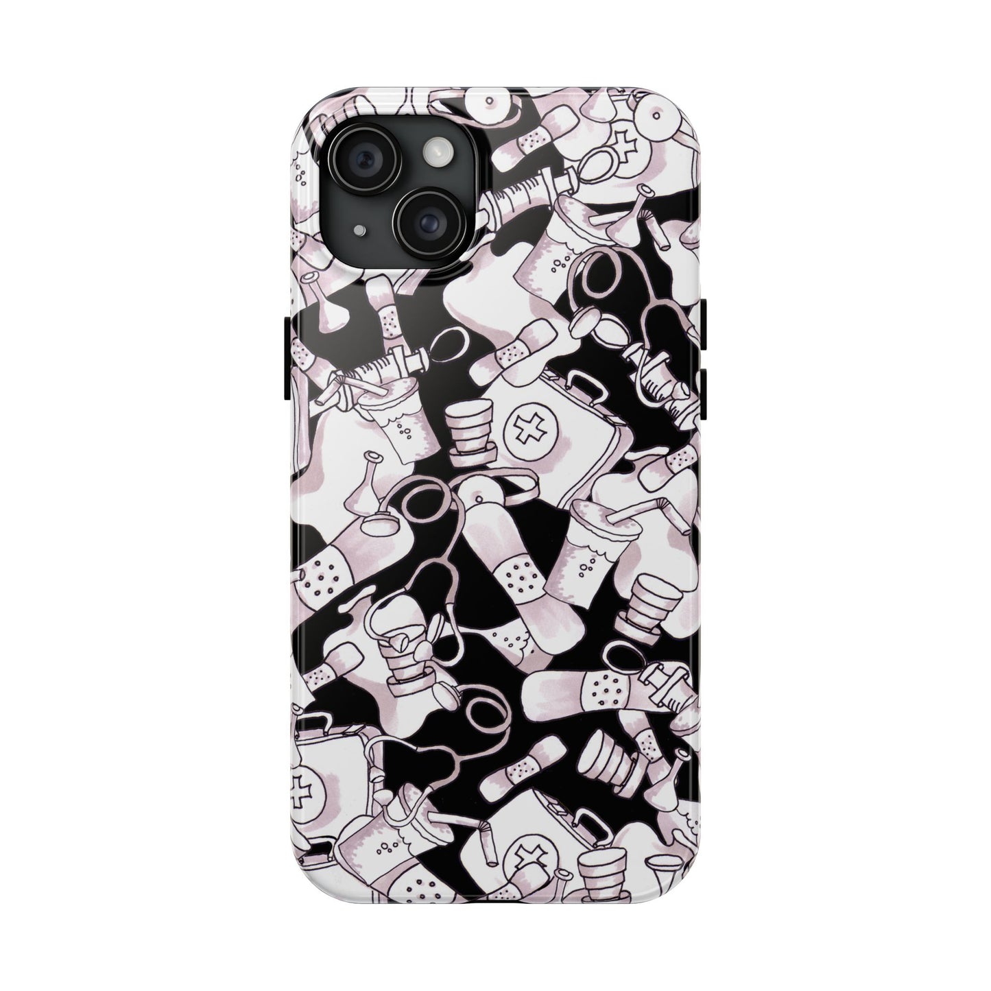Med Stuff Black Phone Case