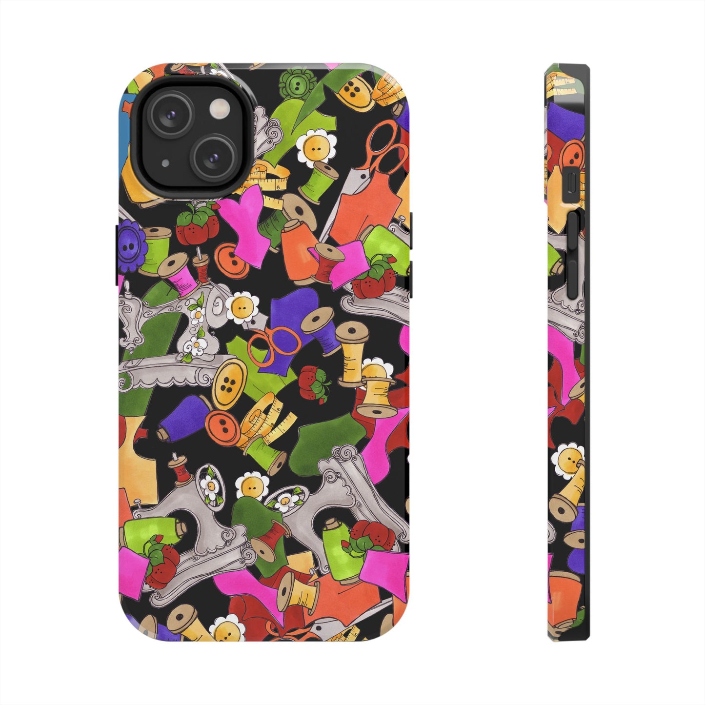Kaleidasew Black Phone Case