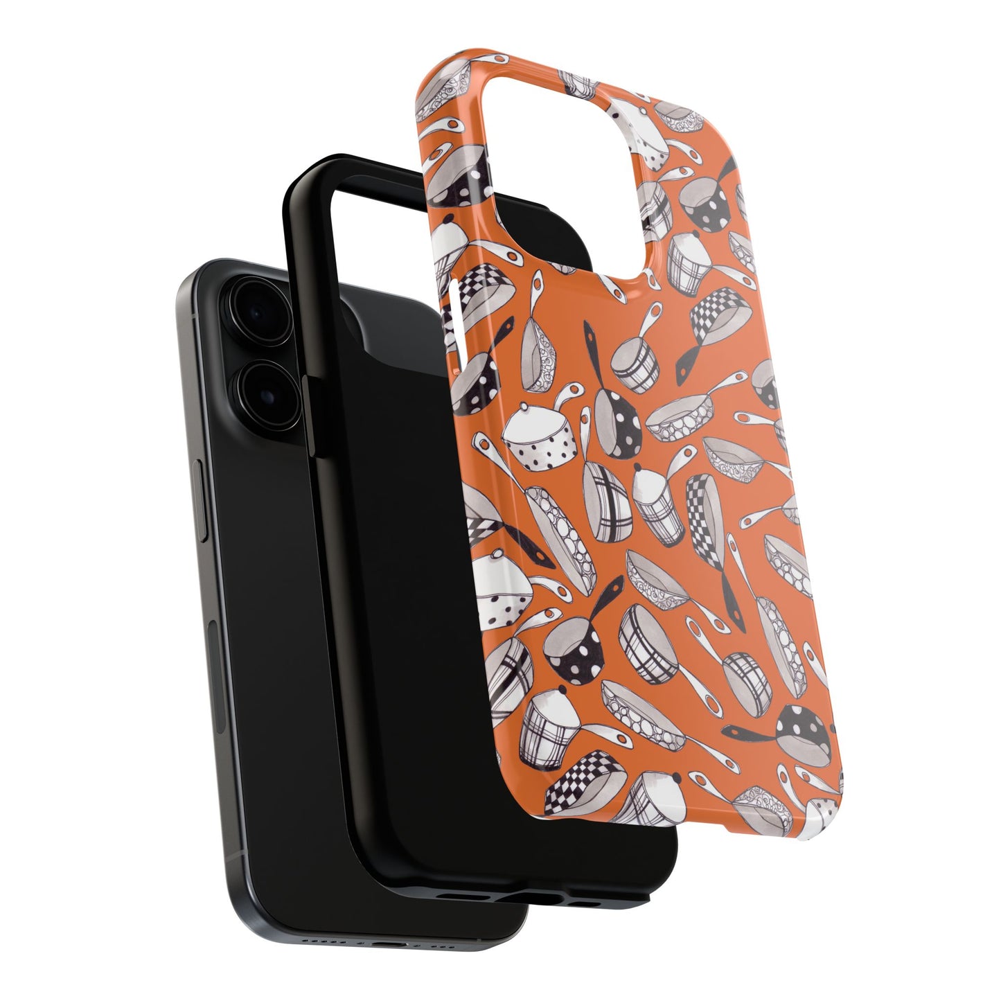 Pots & Pans Flyin' Orange Phone Case