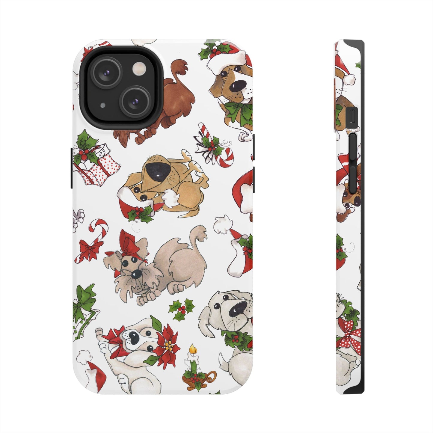 Doggie Toss White Phone Case