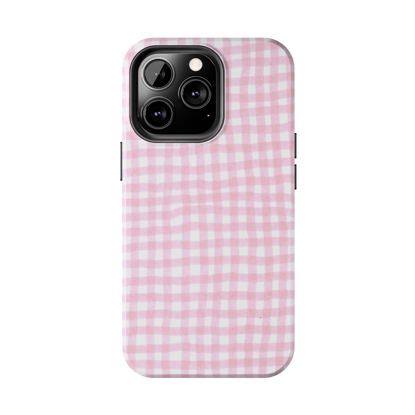 Wonky Chipper Check Pink Phone Case