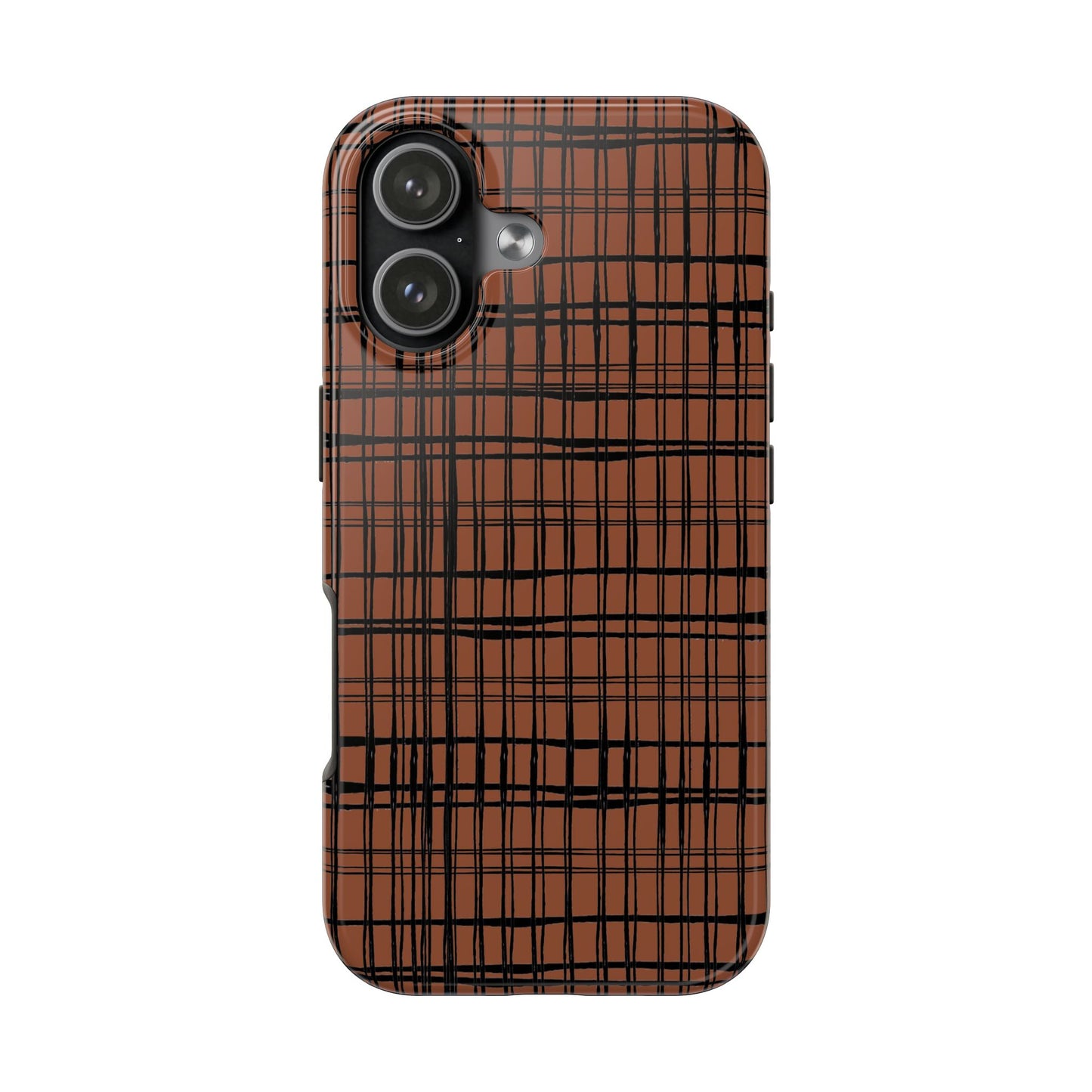 Doggie Fence Rust Phone Case