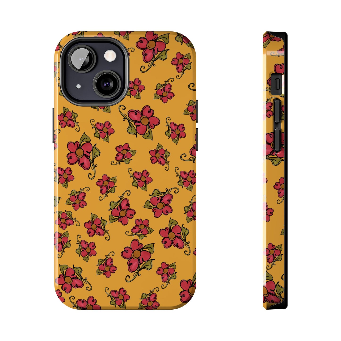 Daisy Caper Gold Phone Case
