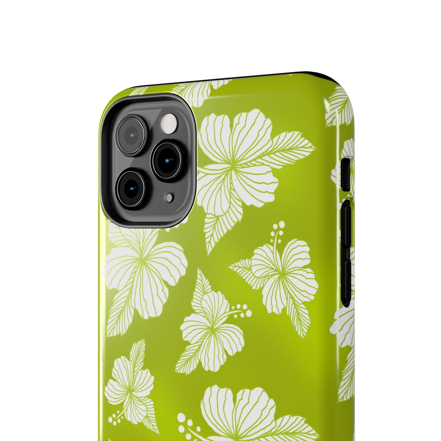 Hibiscus Green Phone Case