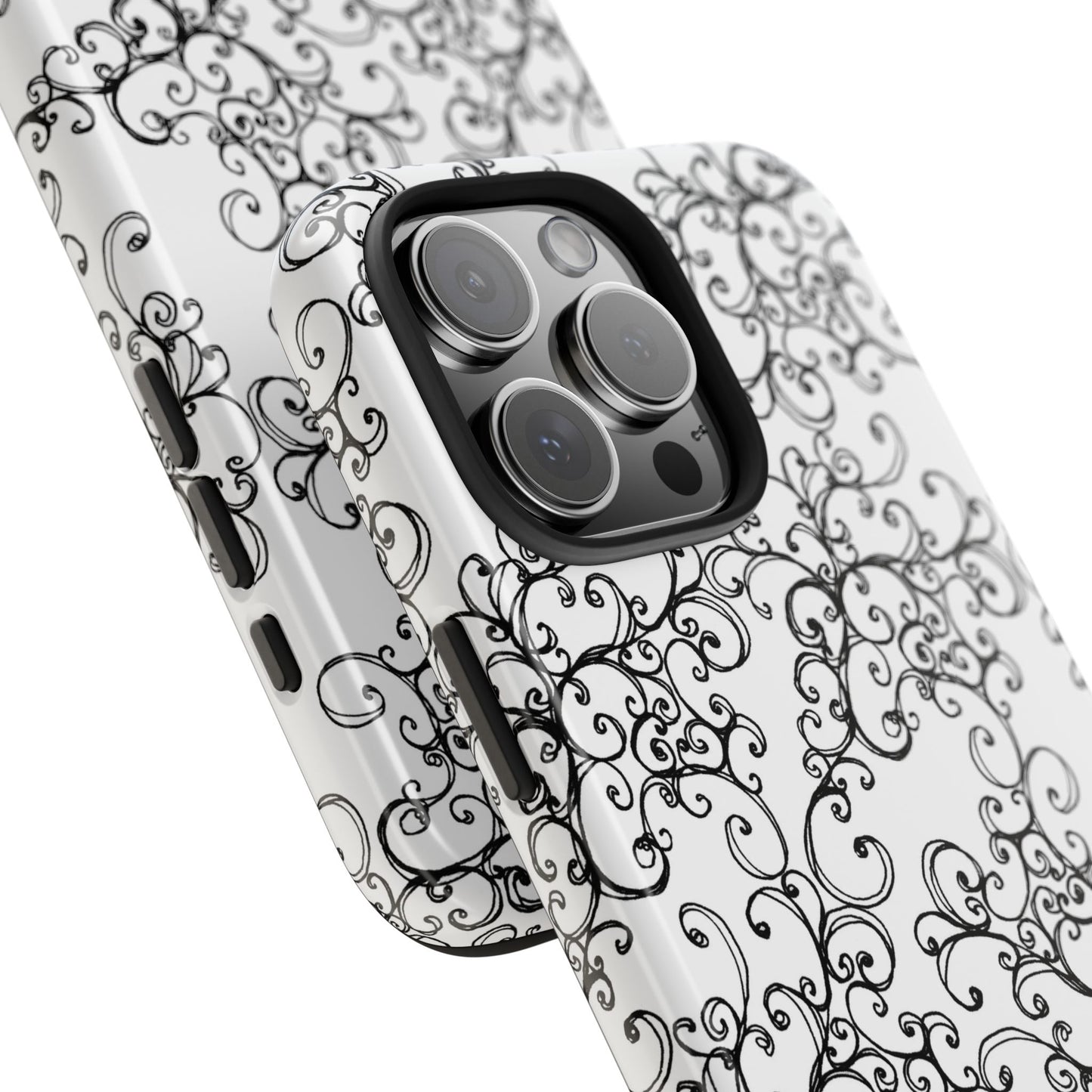 Poodle Scroll Phone Case