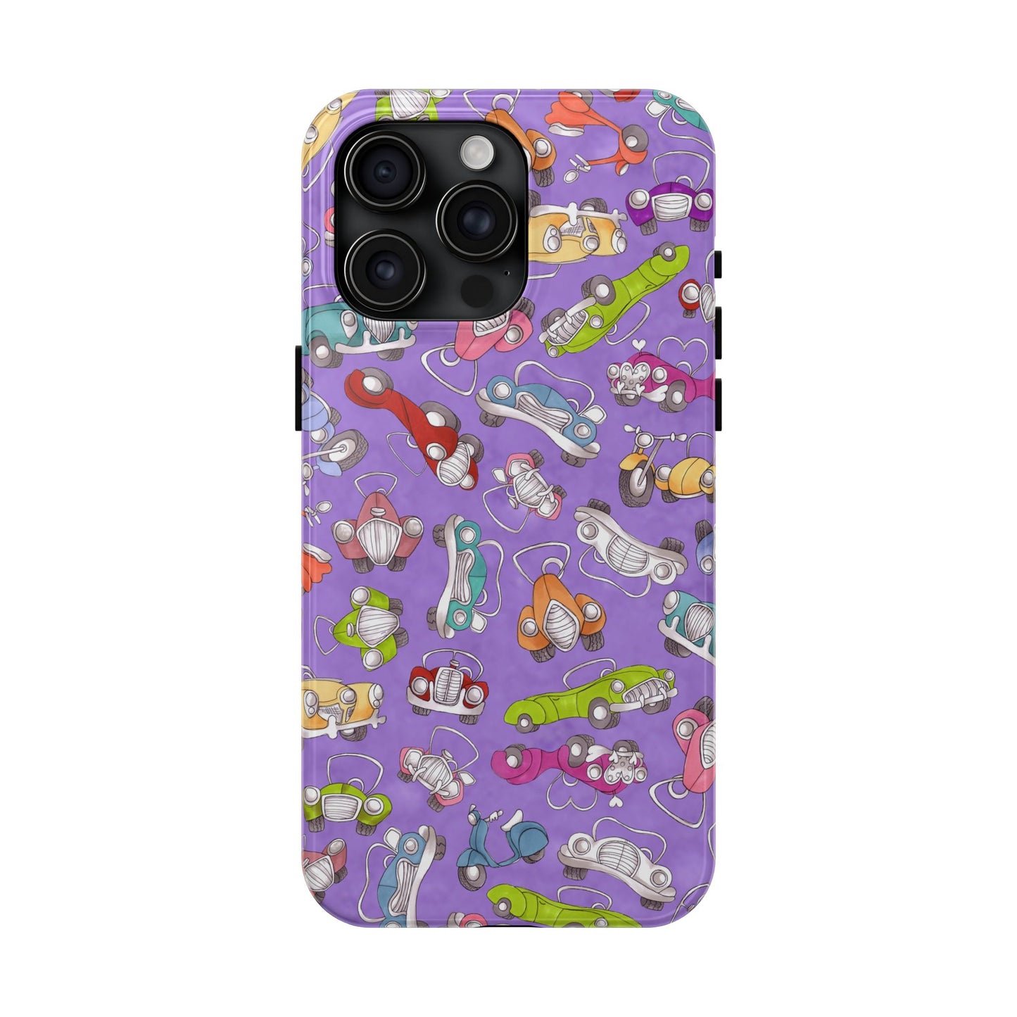 Pile Up Purple Phone Case