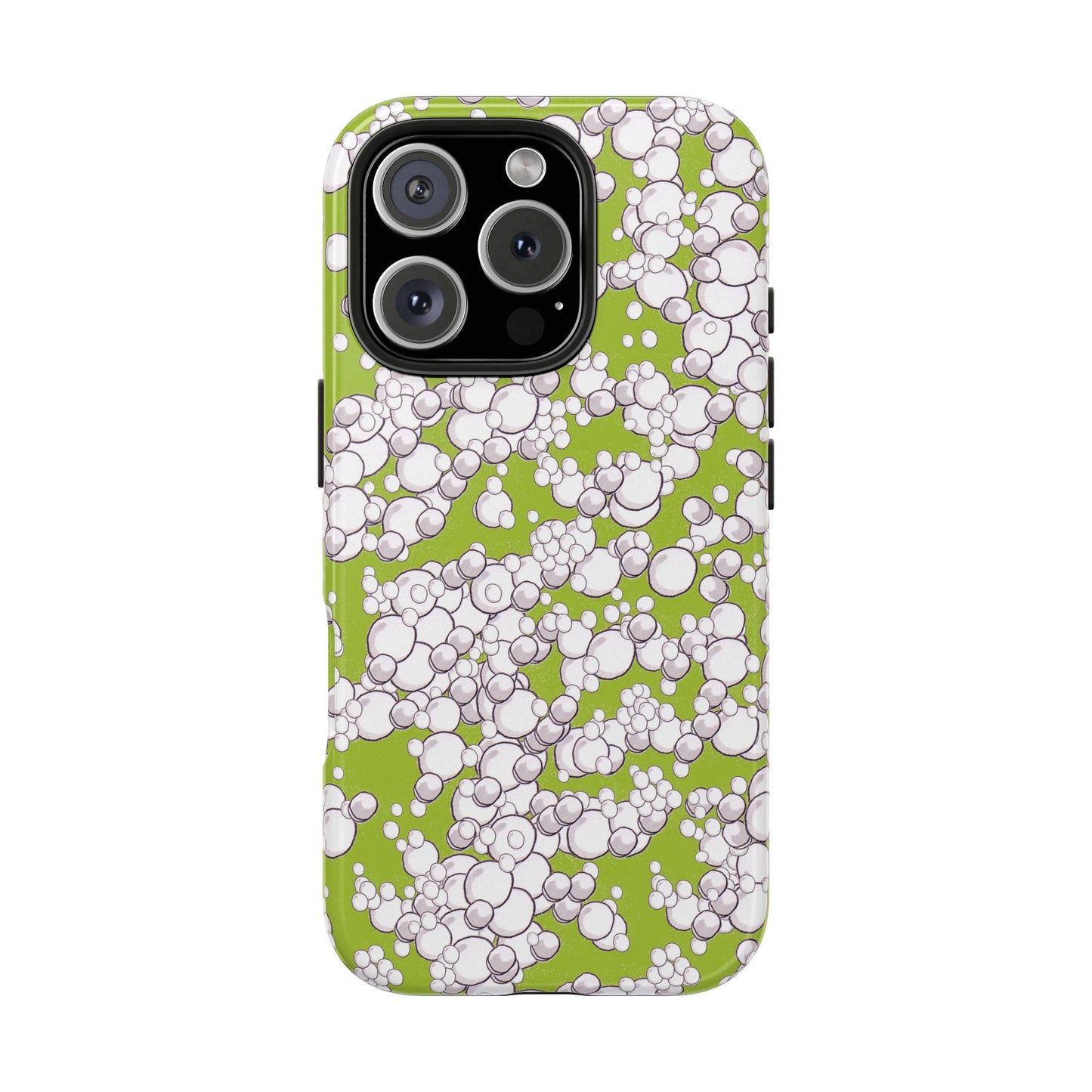 Bubble Dots Green Phone Case