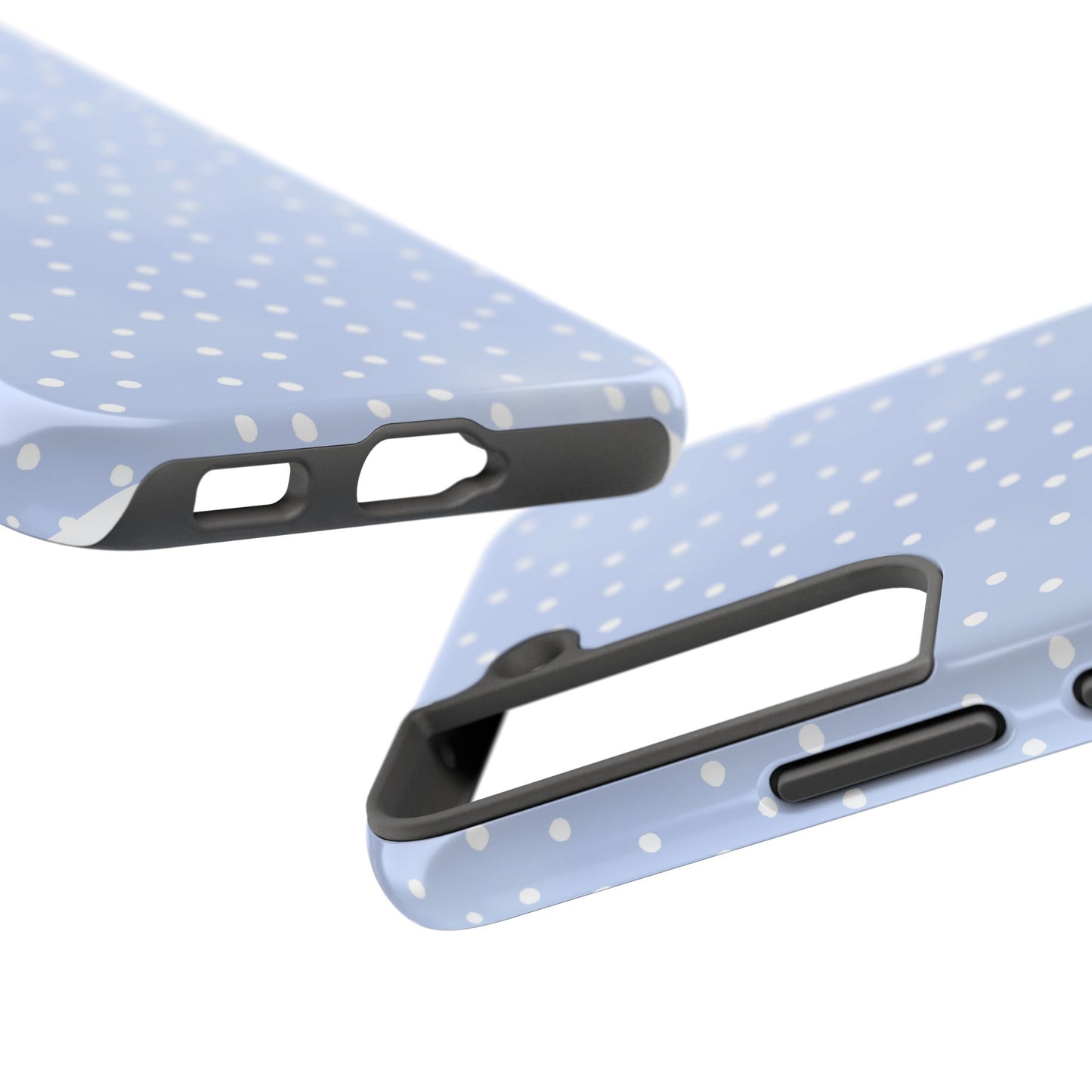 Petite Dots Blue / White Phone Case