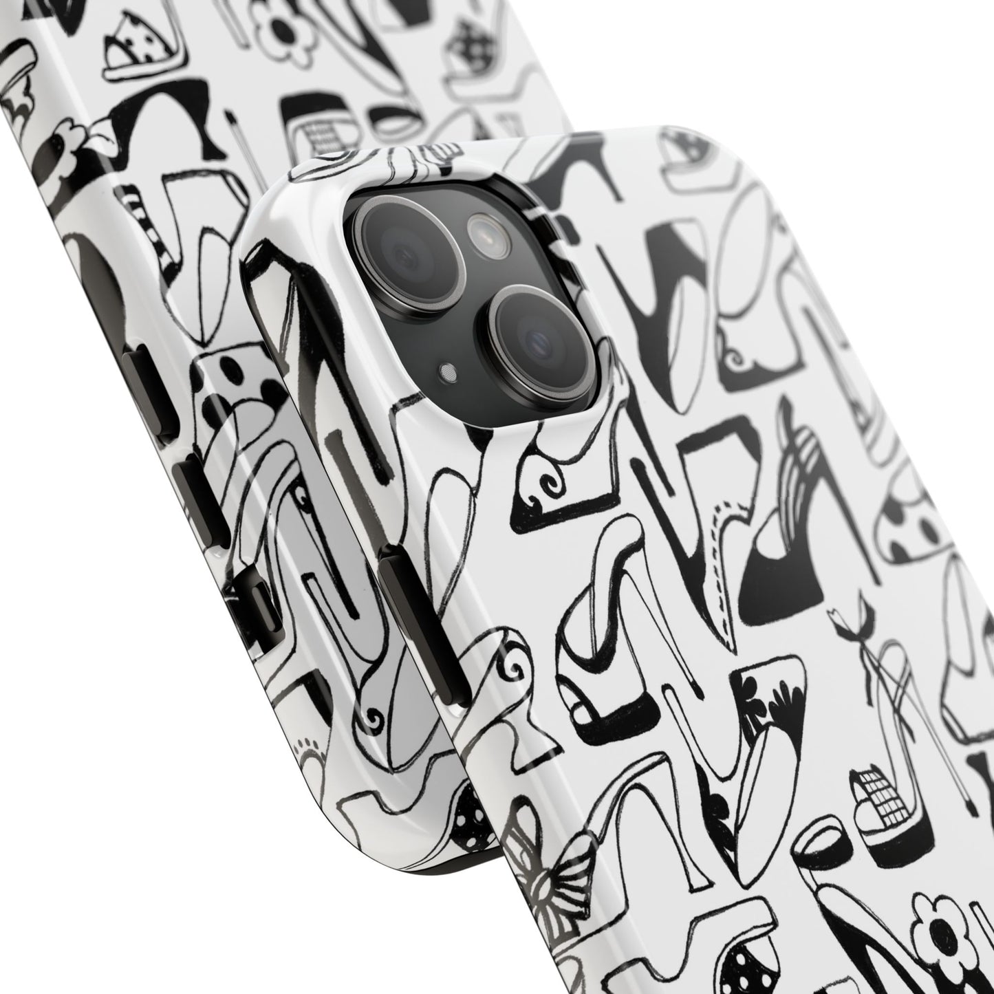 A Few Shoes White / Black Phone Case