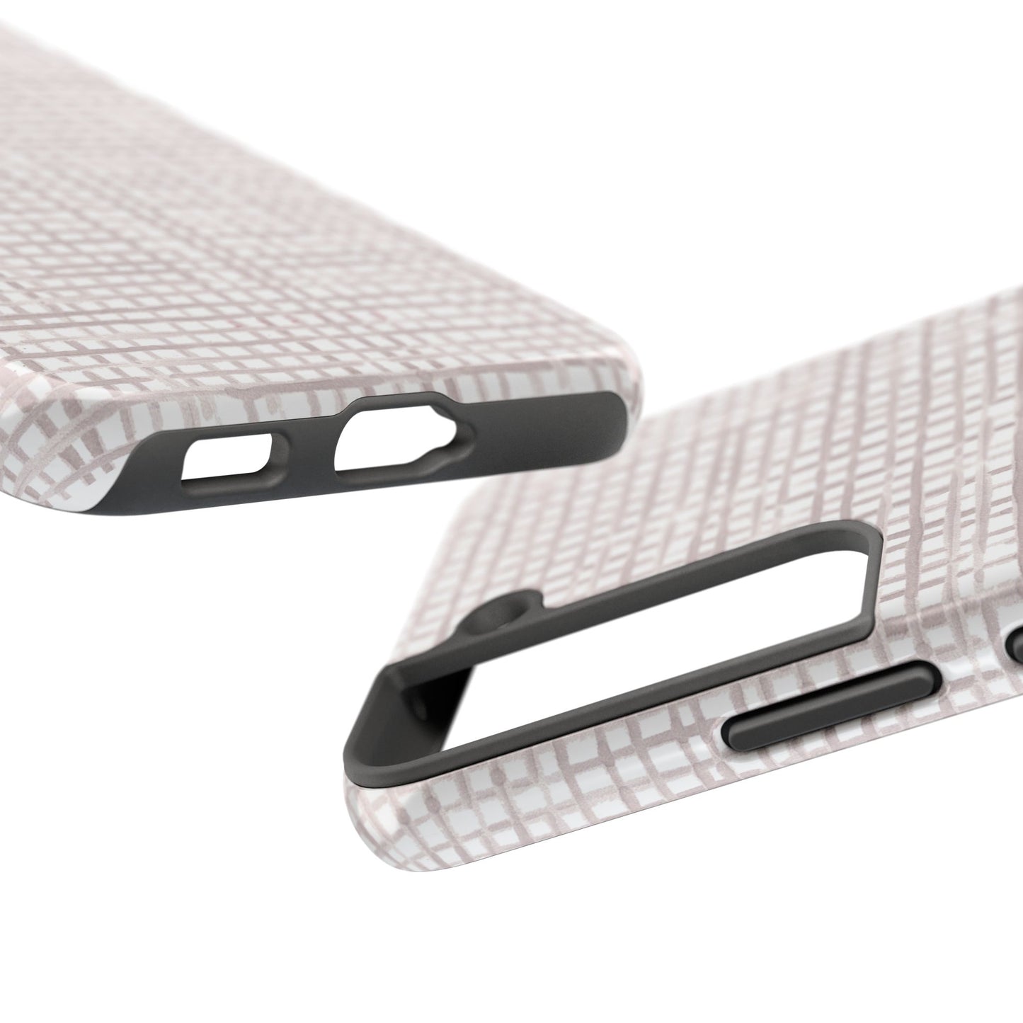 Gingham Gray Phone Case