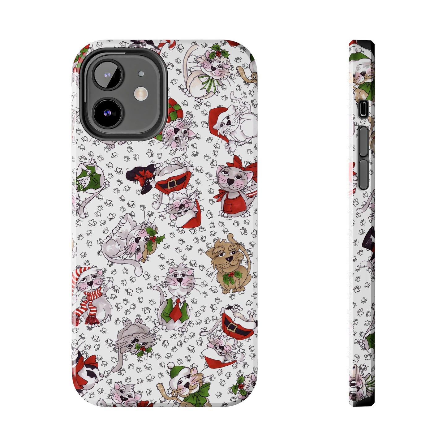 Kitty Blizzard White Phone Case