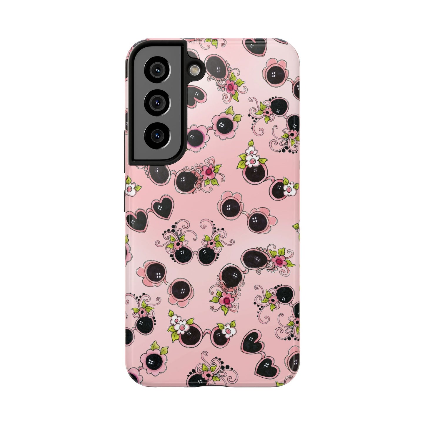 Tossed Shades Pink Phone Case