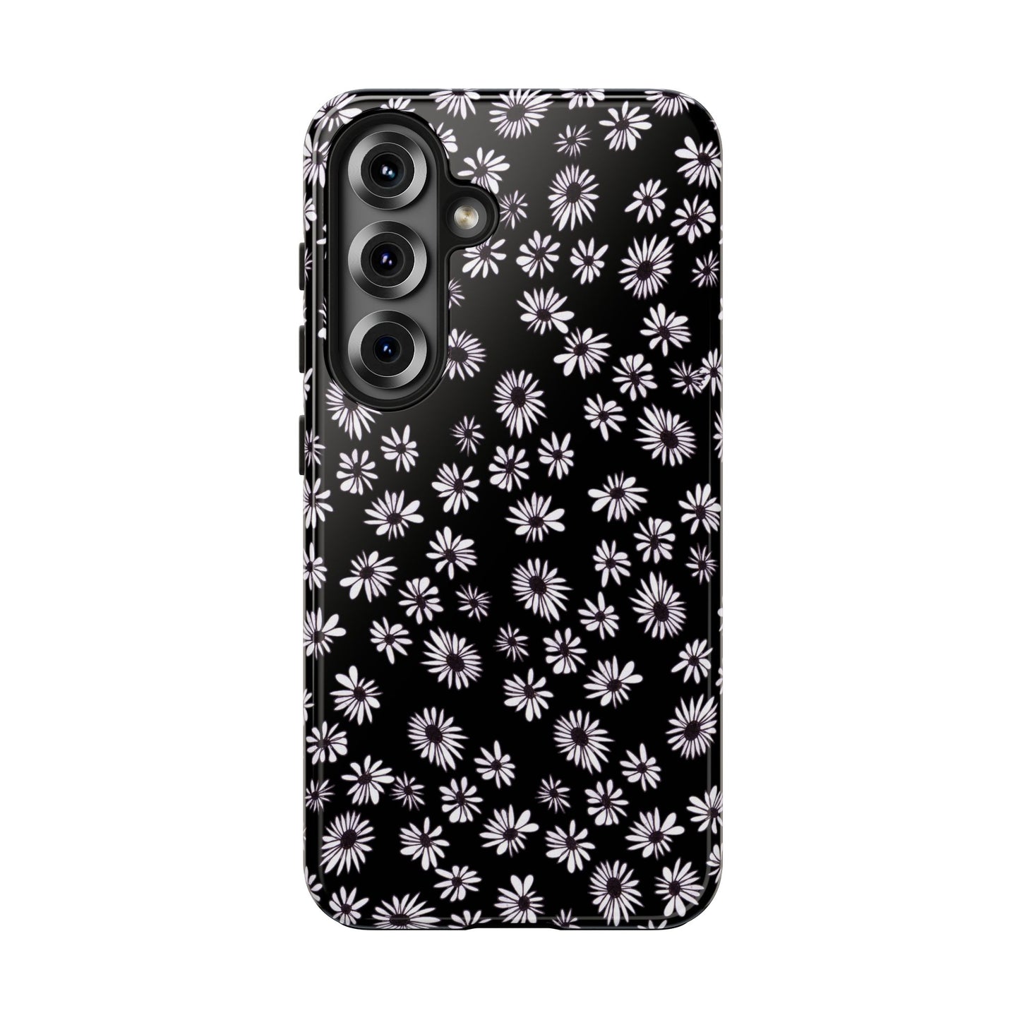 Random Daisy Black / White Phone Case