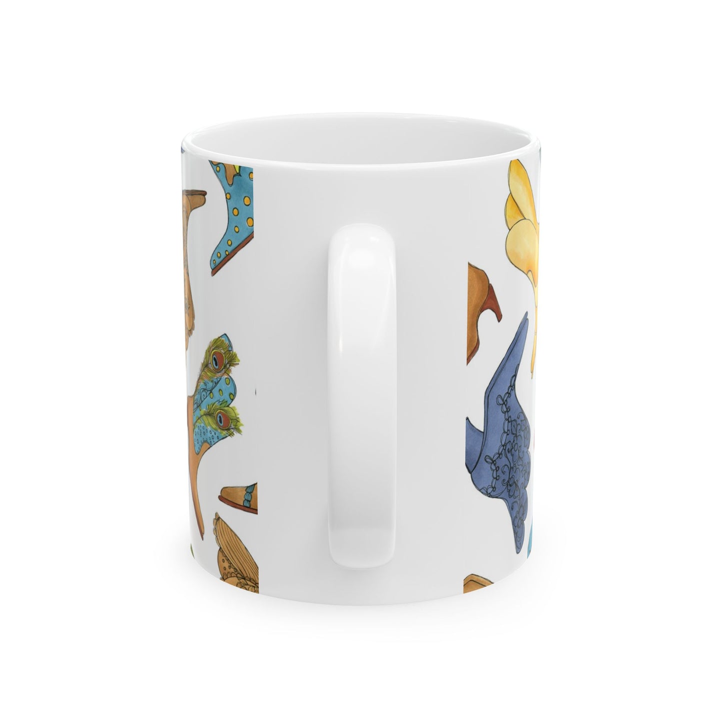 Bootery White Cup