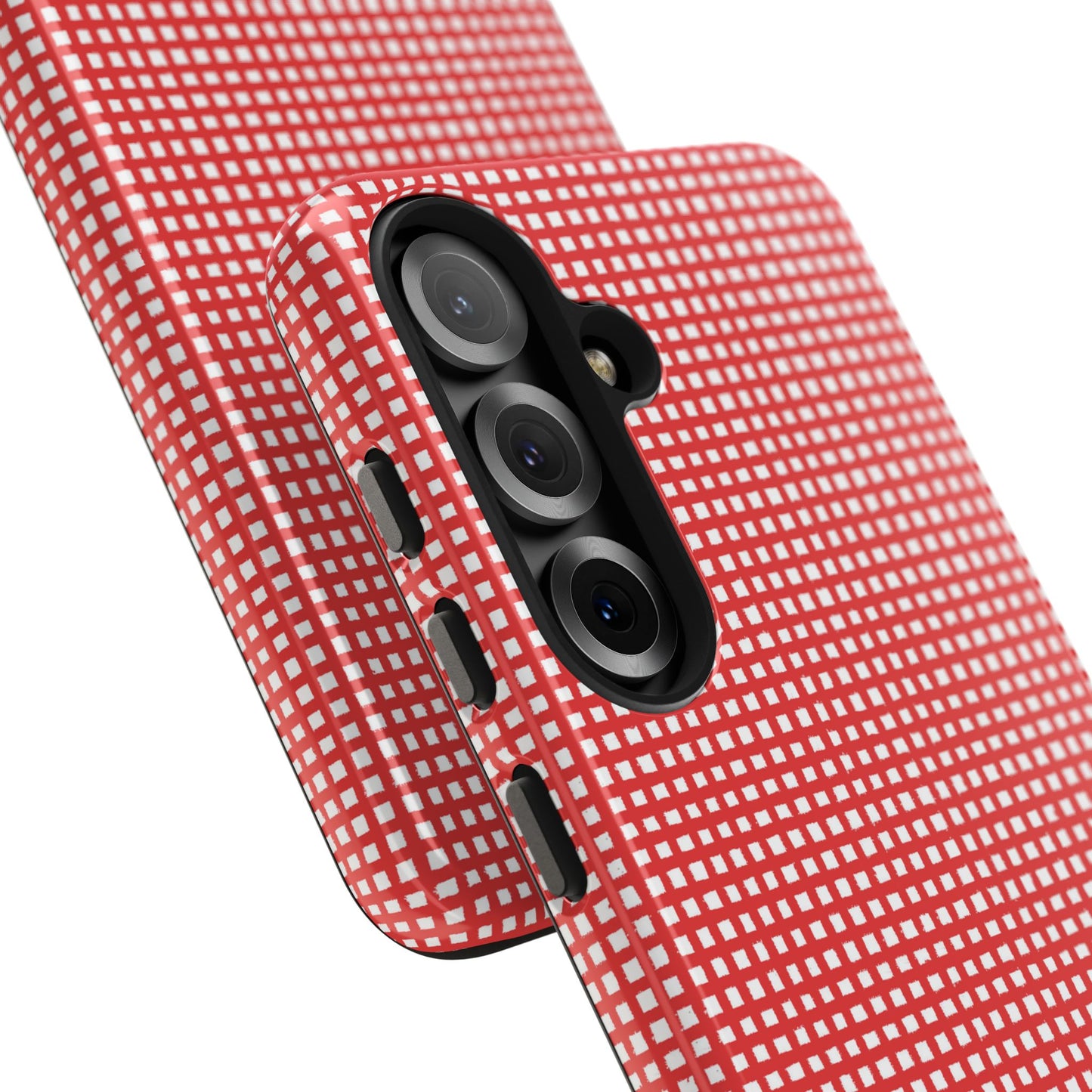 Chipper Check Red Phone Case
