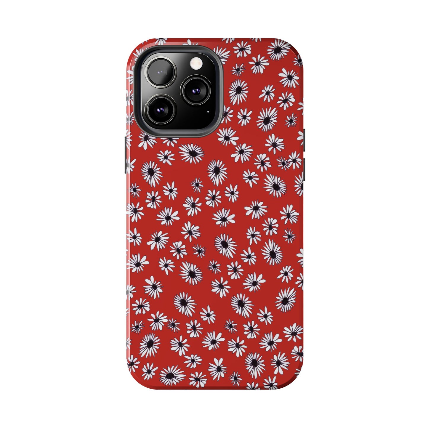 Random Daisy Red / White Phone Case