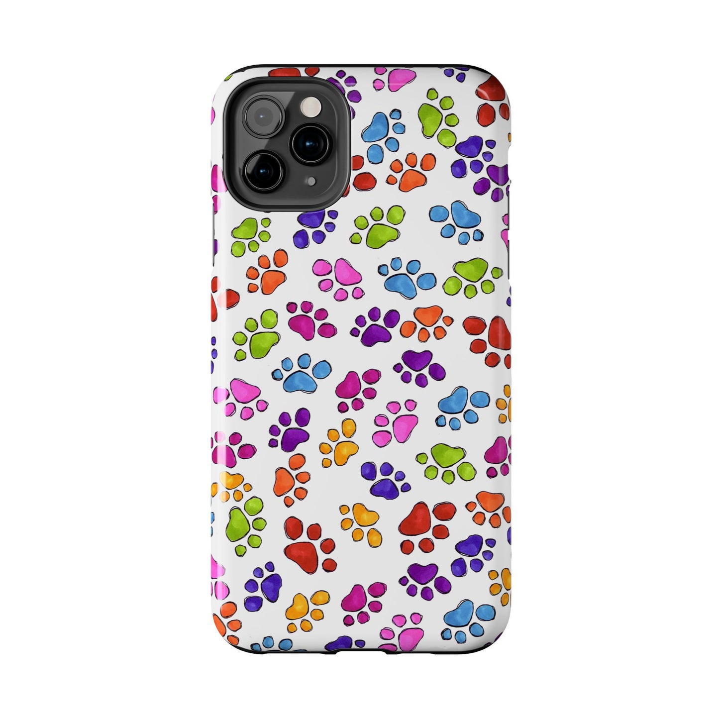 Fancy Paws White Phone Case