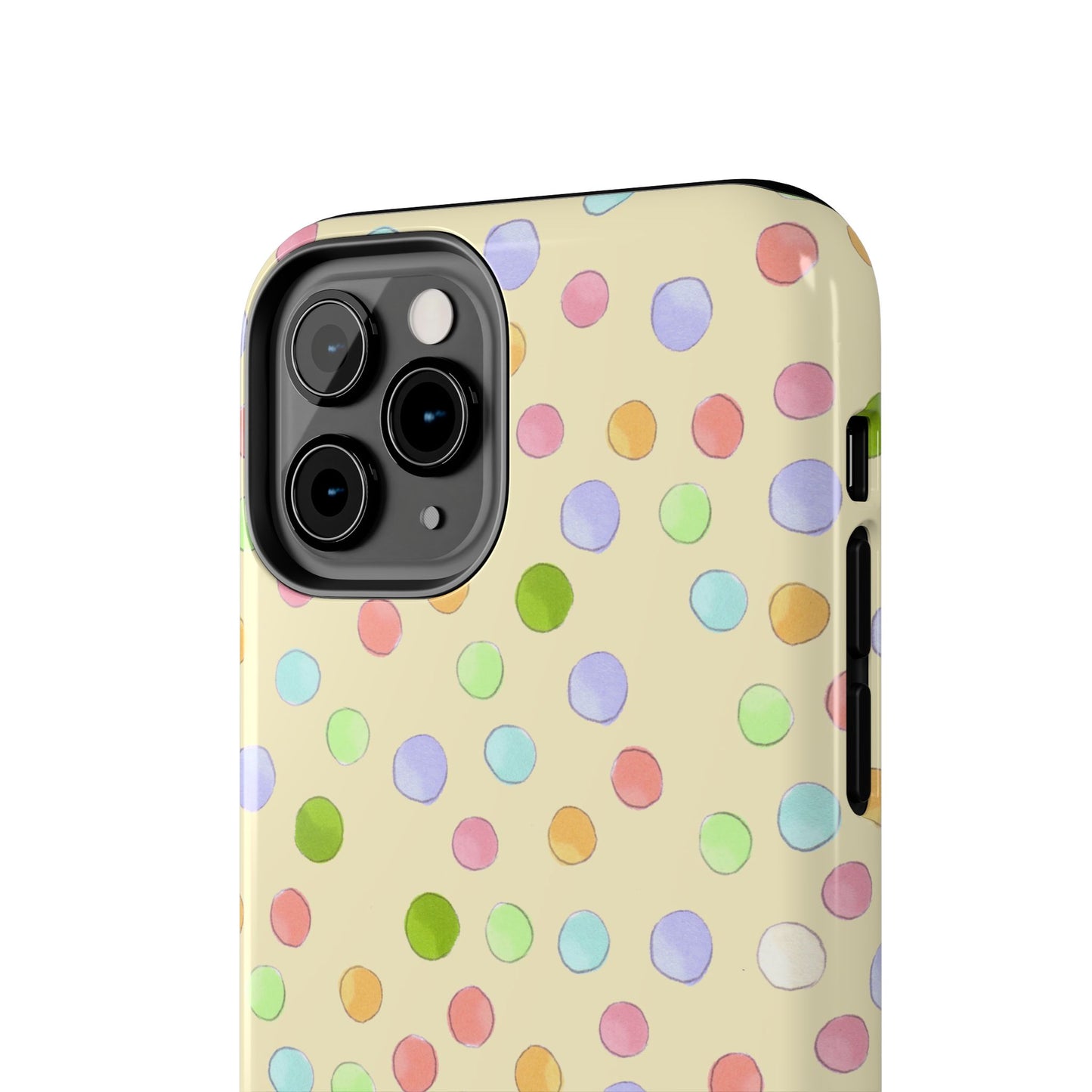 Happy Dots Yellow Phone Case