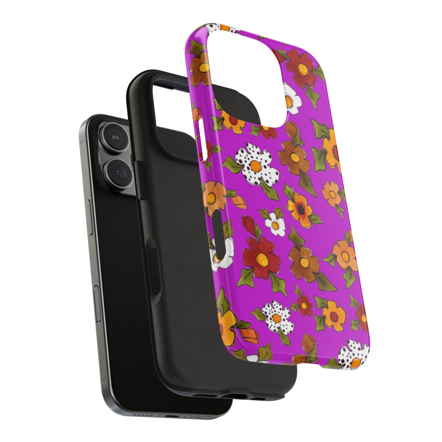 Spice Posie Magenta Phone Case
