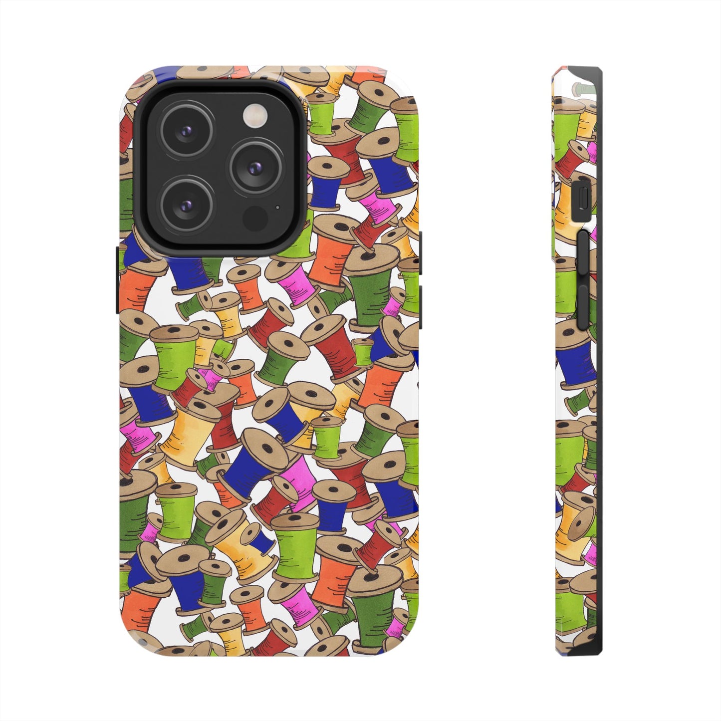 Spoolopoly White Phone Case