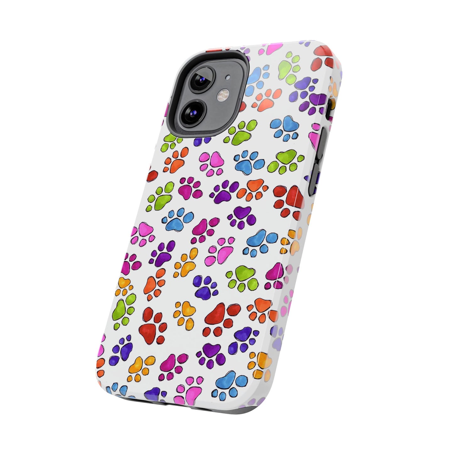 Fancy Paws White Phone Case
