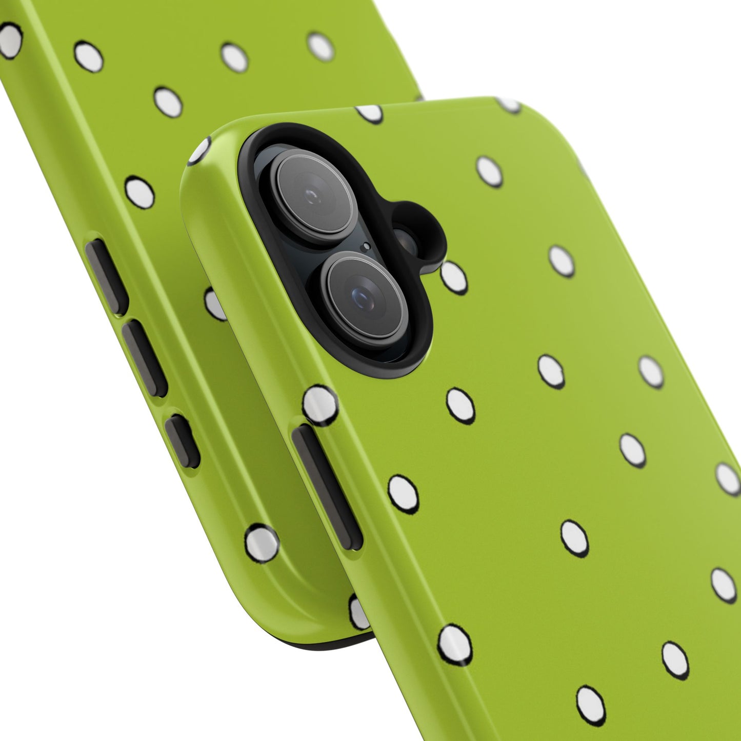 Lime Dots Phone Case