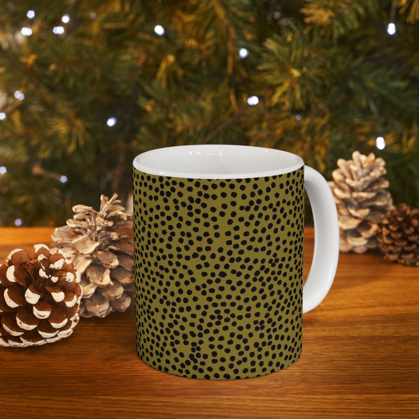 Gypsy Dots Green Cup