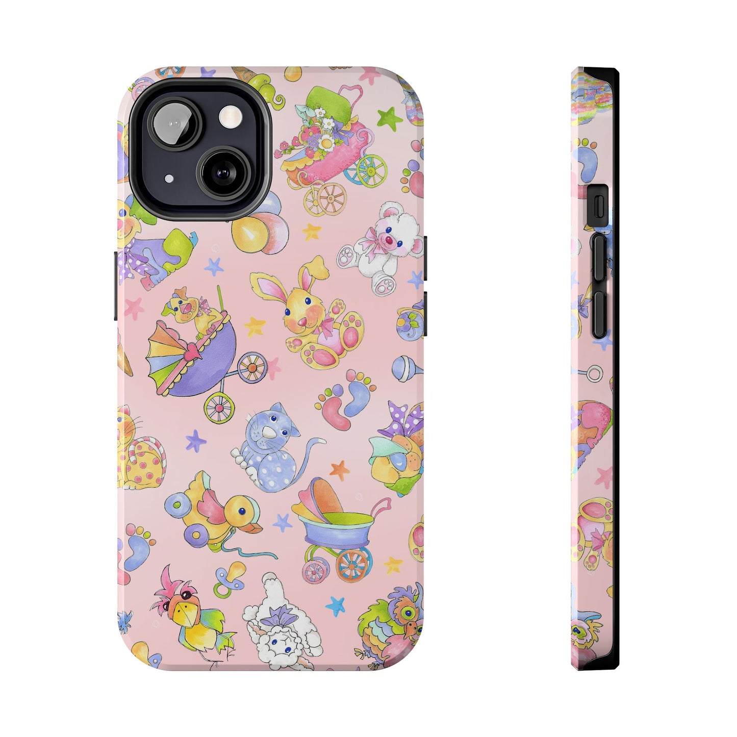 Busy Baby Pink Phone Case