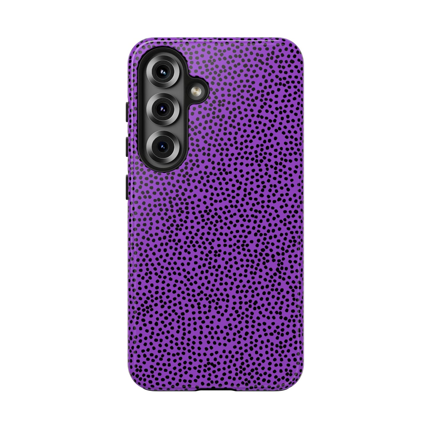 Gypsy Dots Purple / Black Phone Case