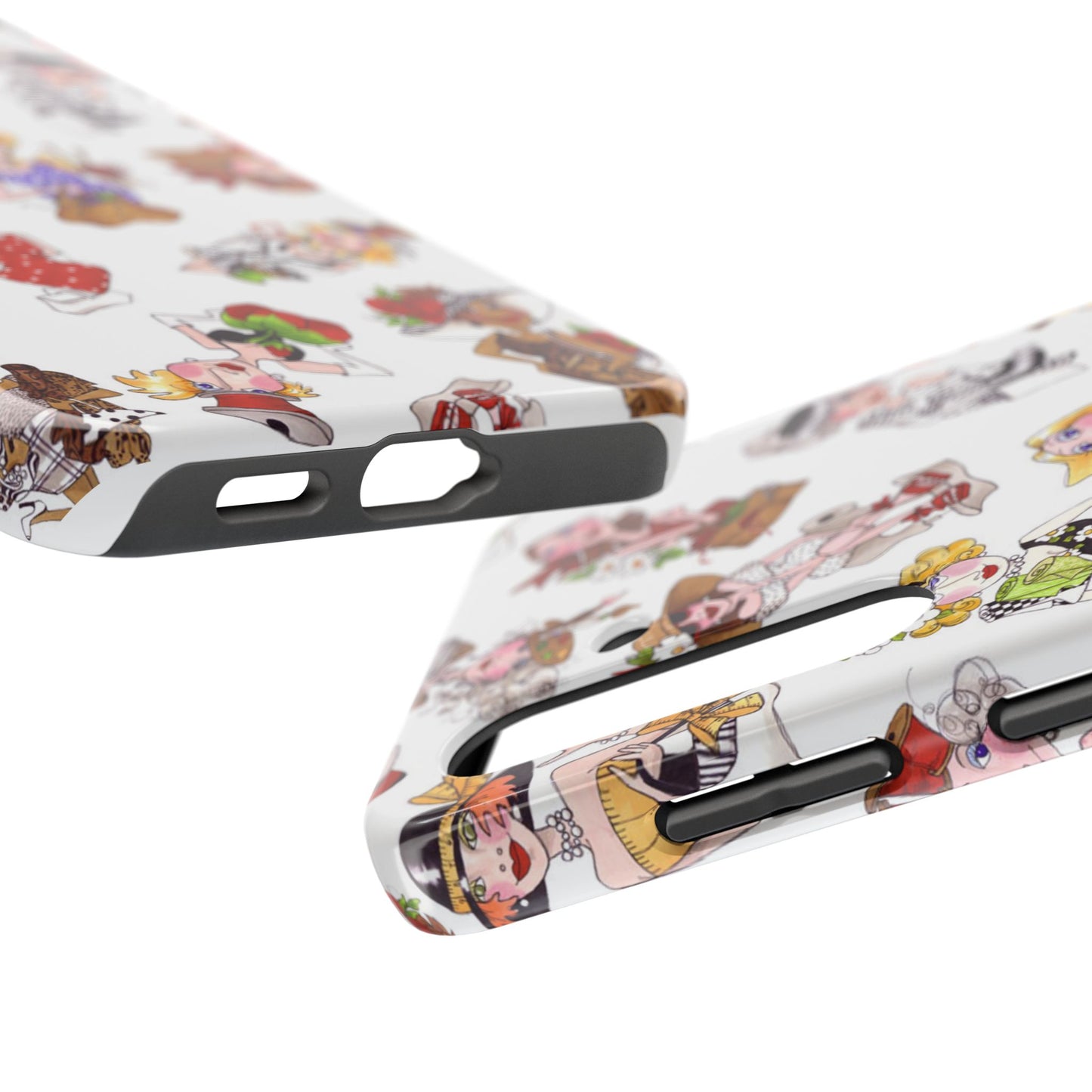 Creative Toss White Phone Case