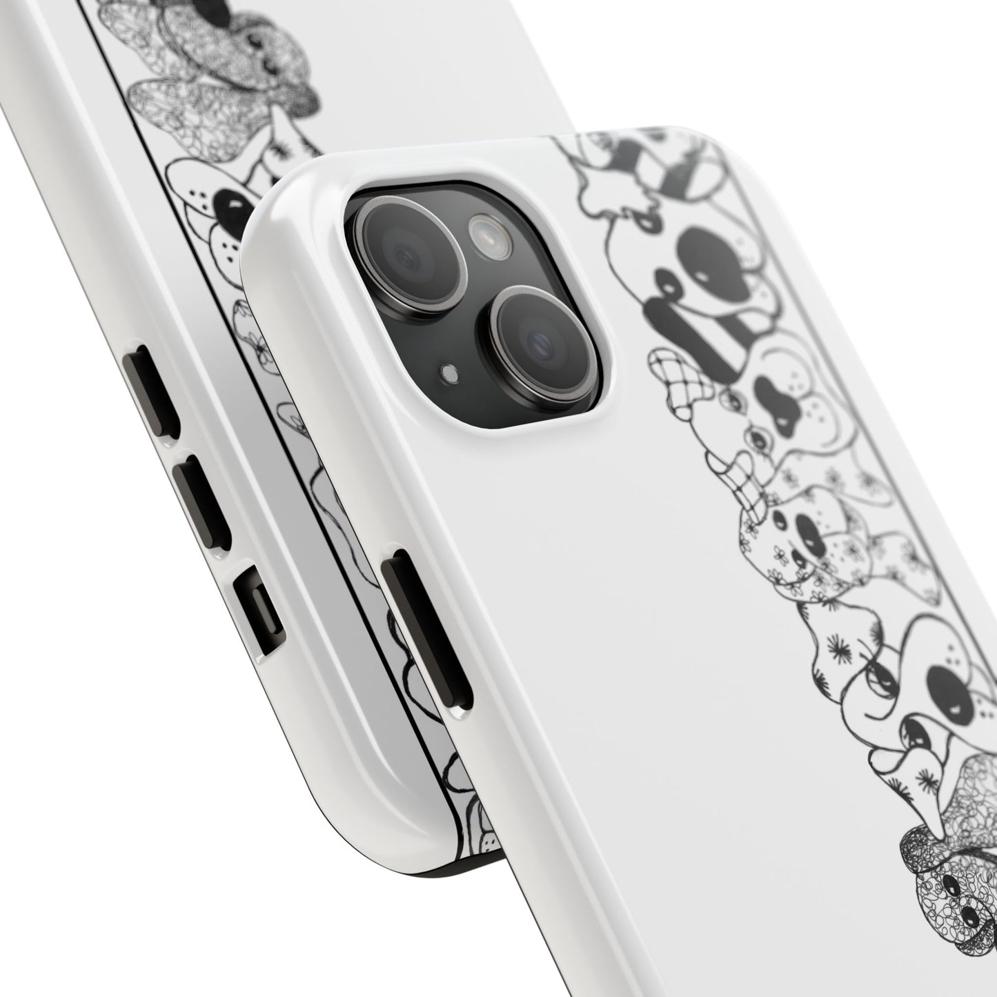 Doggie Dear Border Phone Case