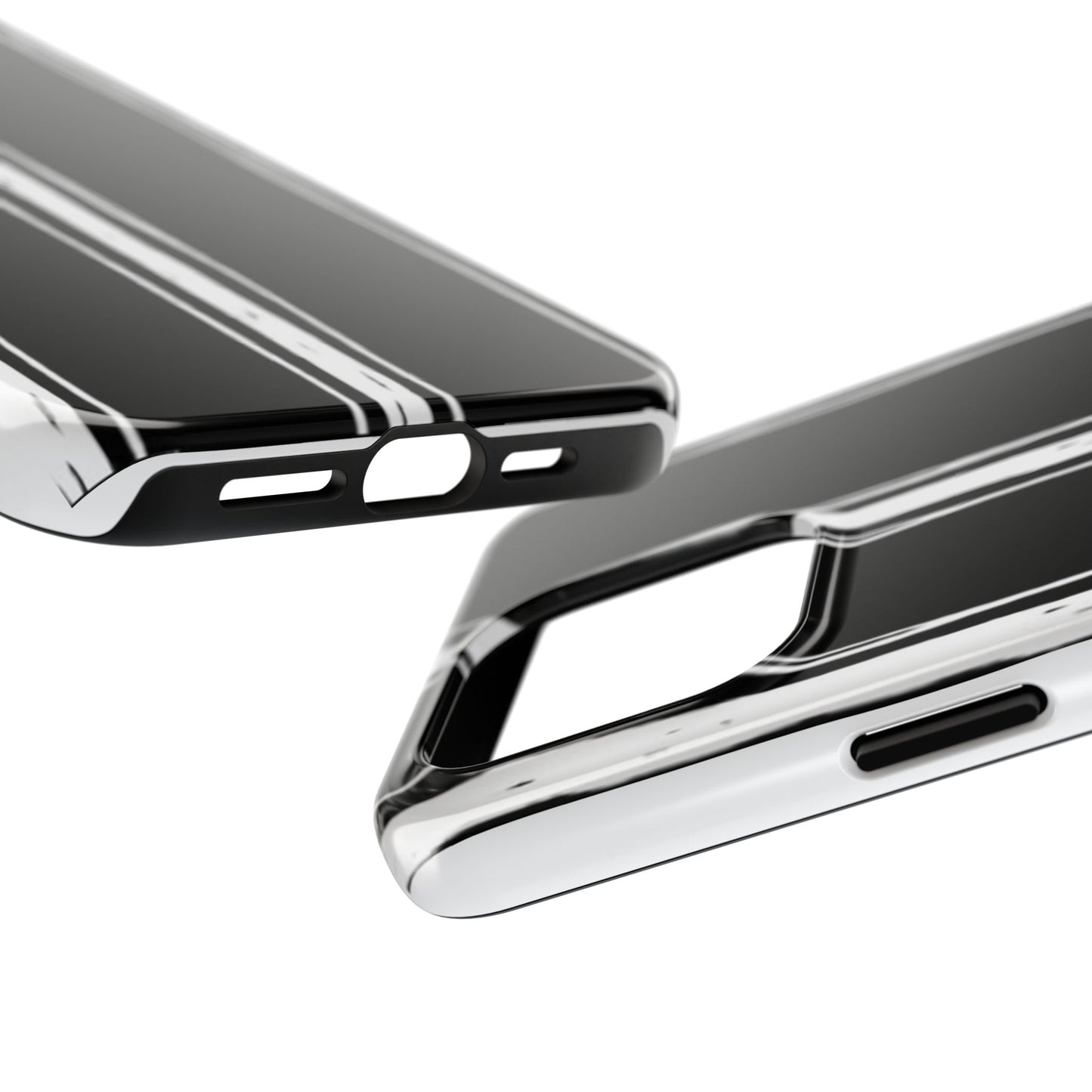 Black / White Stripe Phone Case
