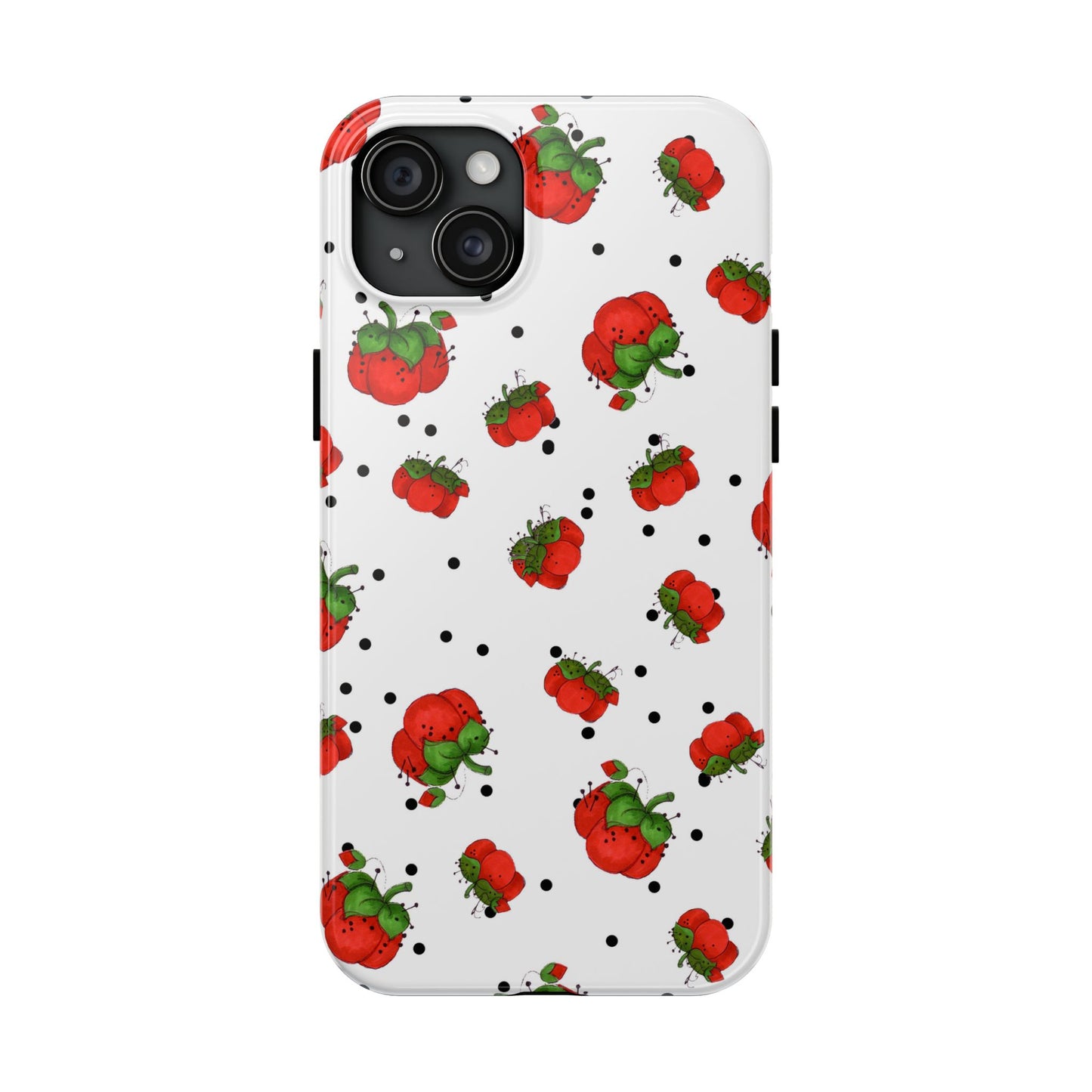 Pin Dots White Phone Case