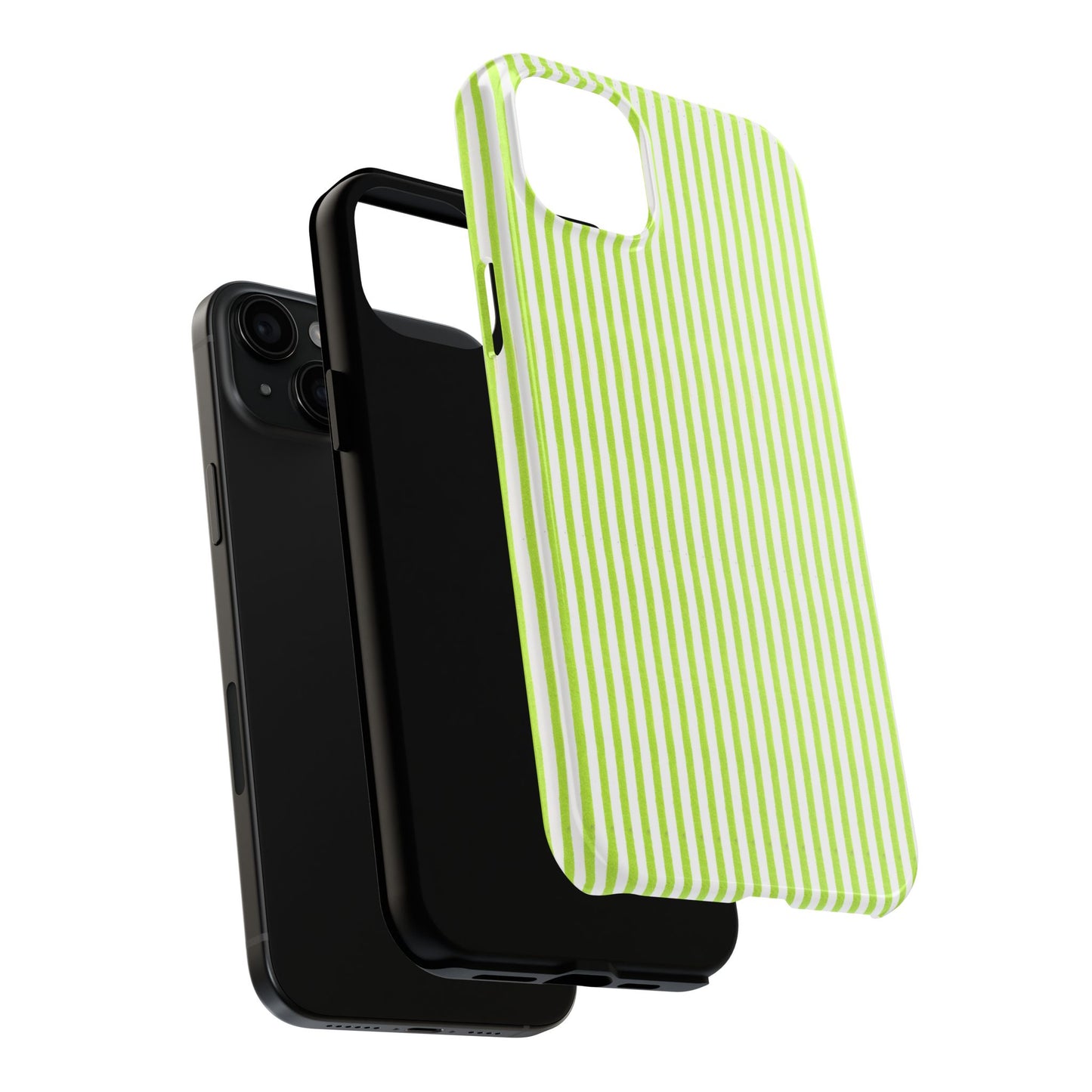 Golf Stripe Lime Phone Case