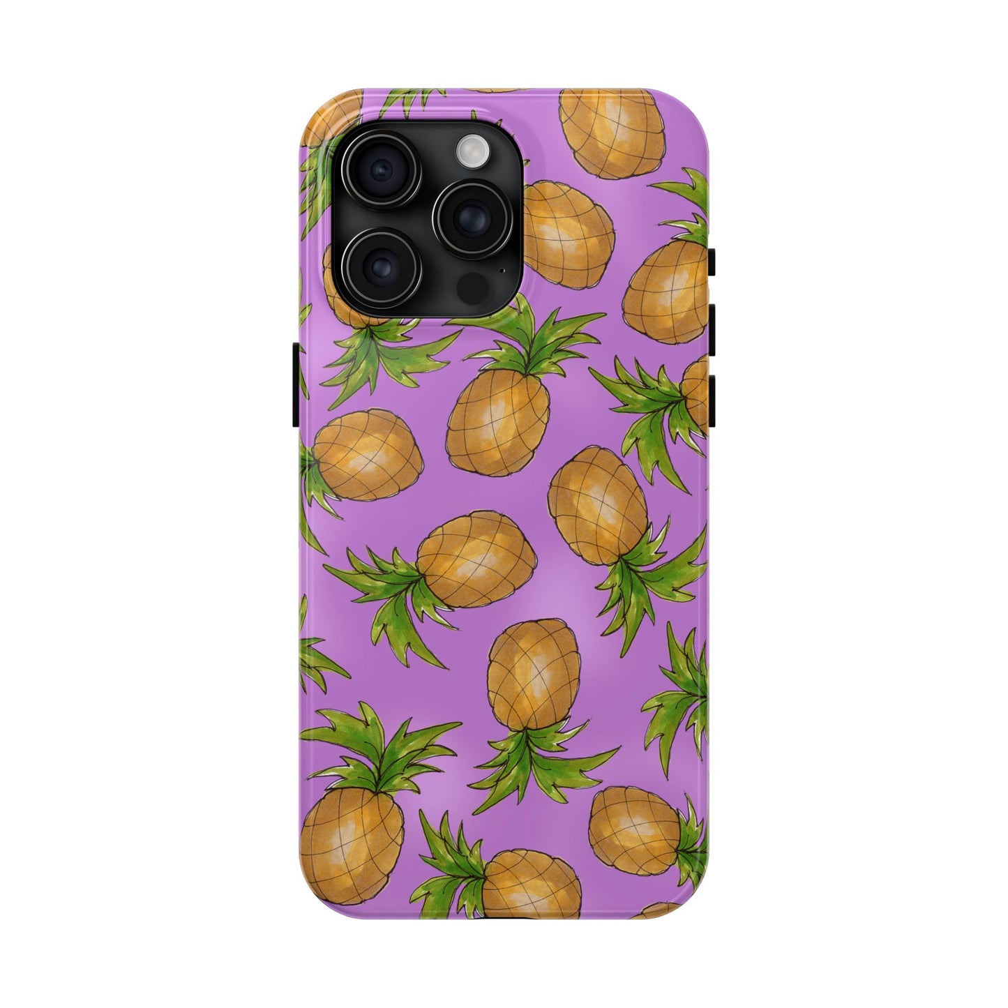 Pineapple Toss Lilac Phone Case