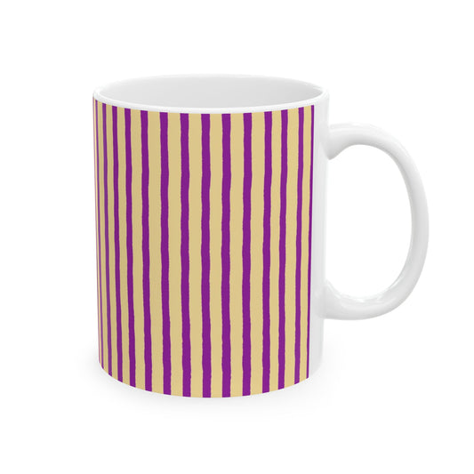 Stripe Yellow / Purple Cup
