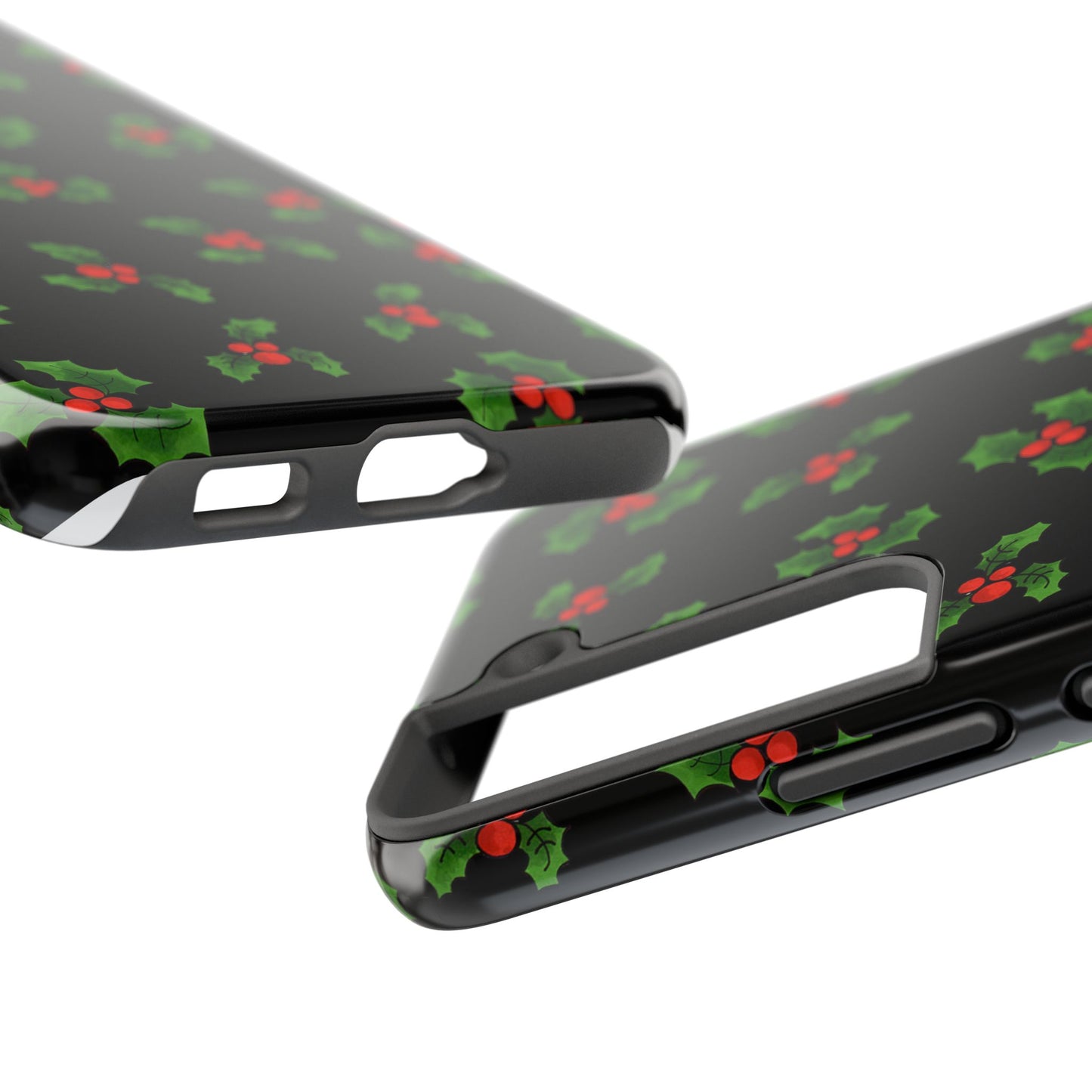 Lotsa Holly Black Phone Case