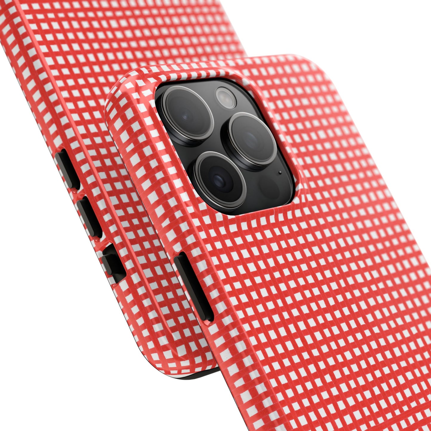 Chipper Check Red Phone Case