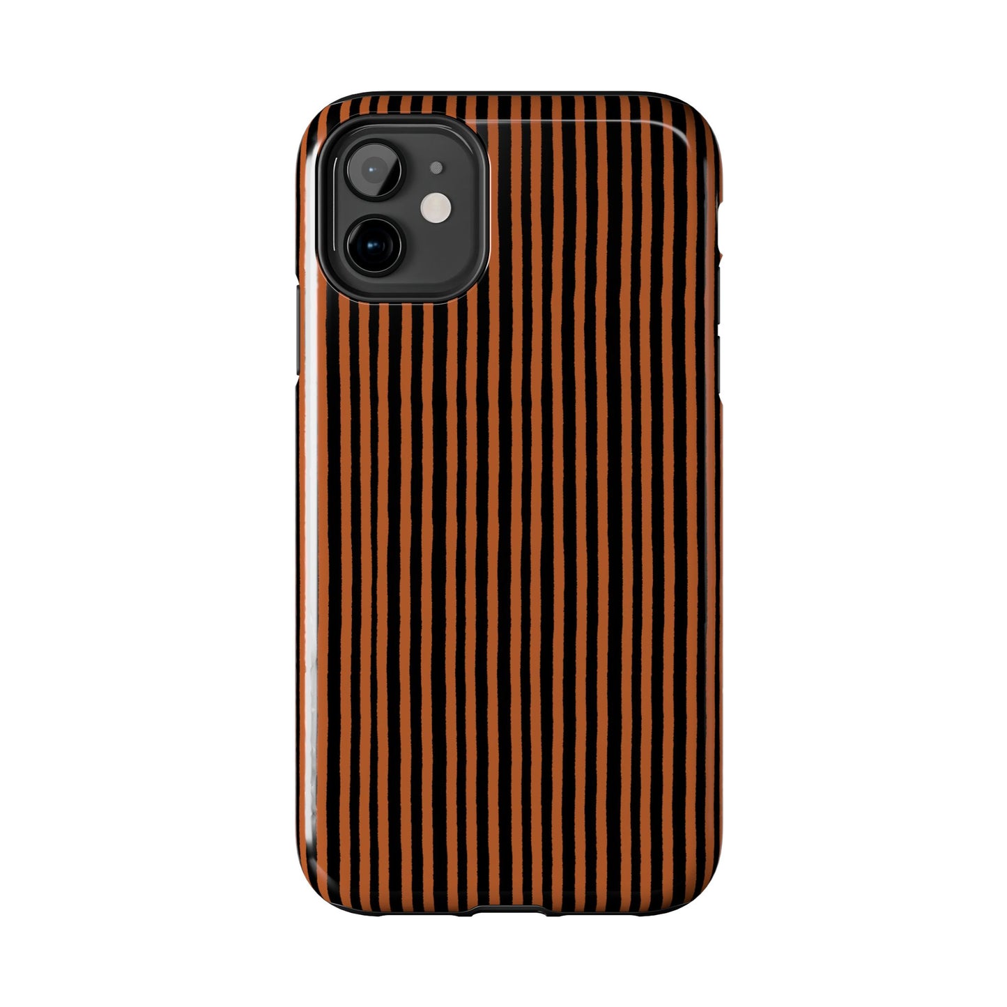 Happy Stripe Spice / Black Phone Case