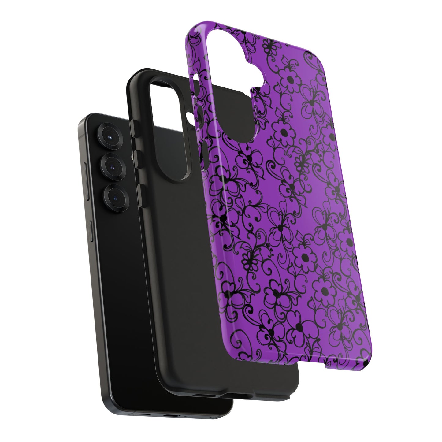 Daisy Jungle Purple Phone Case